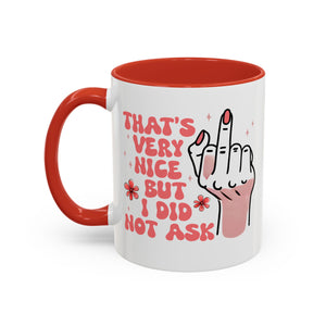 Sassy Accent Coffee Mug, Funny Gift, Humor Mug, Conversation Starter, Coffee Lover Gift, Unique Handmade Mug
