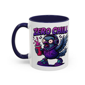 Zero Chill Accent Coffee Mug - Fun Ceramic Cup for Coffee Lovers, Unique Gift for Friends, Quirky Drinkware, Perfect for Birthdays, [...]