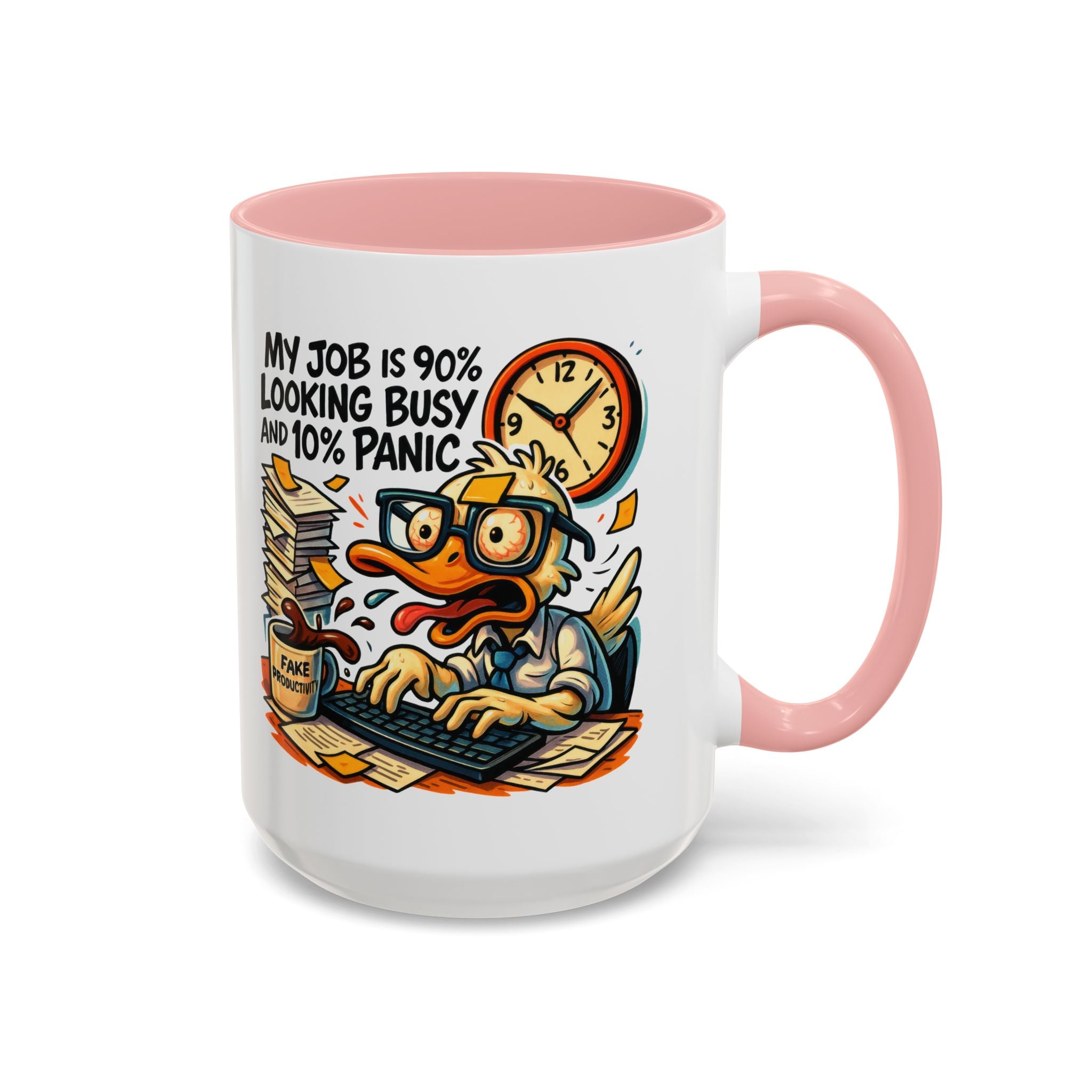 Funny Office Coffee Mug - Perfect Gift for Coworkers, Work from Home, Funny Gag Gift, Unique Desk Accessory, Humor Mug