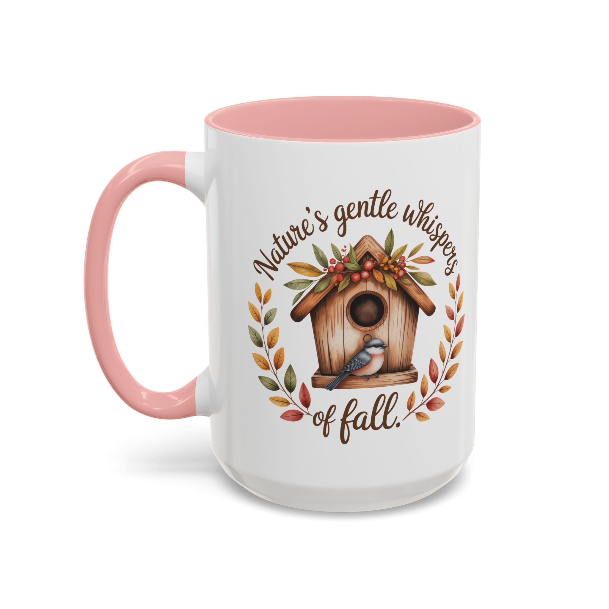 Nature's Gentle Whispers Fall Coffee Mug nature lovers cup