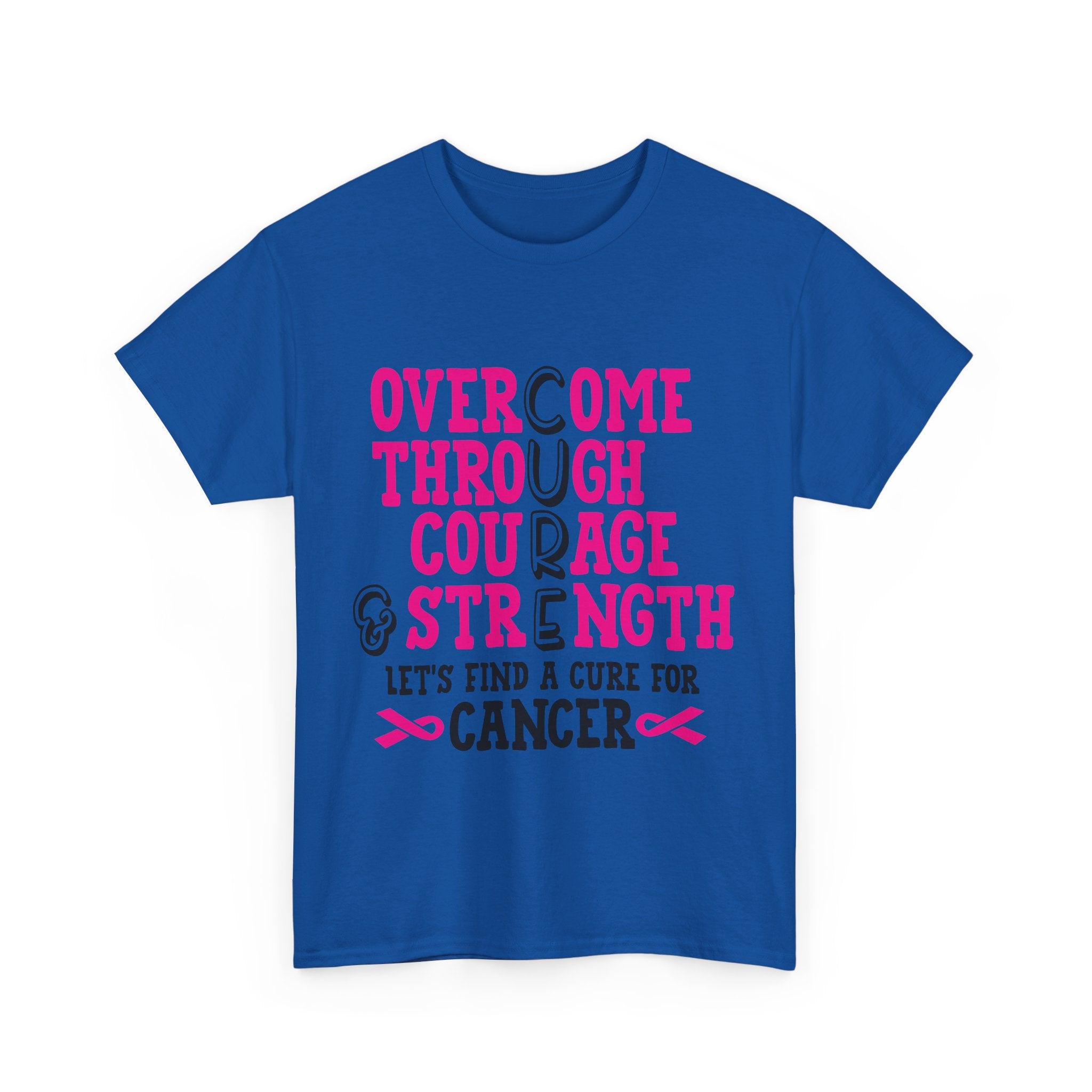 Inspirational Cancer Awareness Tee, Unisex Cotton Shirt, Supportive Tee, Gift for Survivors, Breast Cancer Awareness, Strength and [...]