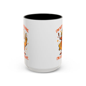 Funny attitude Duck Coffee Mug, I'm Not Arguing I'm Just Right Mug,  Gift for Coffee Lovers,  Birthdays