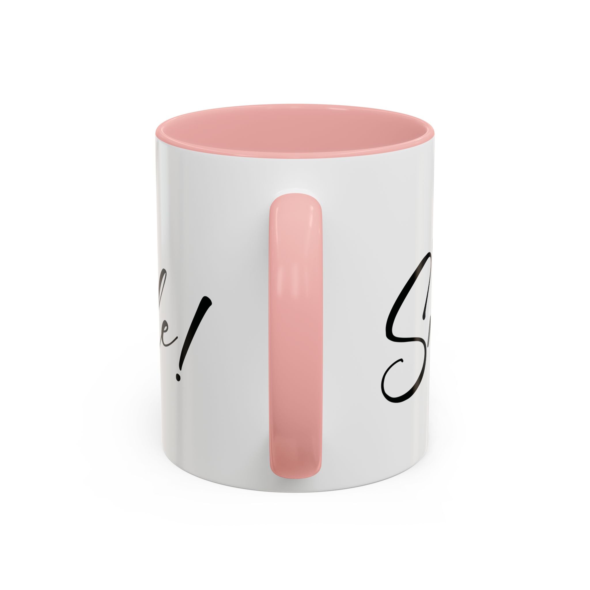 Inspirational Accent Coffee Mug - "You Make Me Smile!" - Perfect Gift for Friends & Family