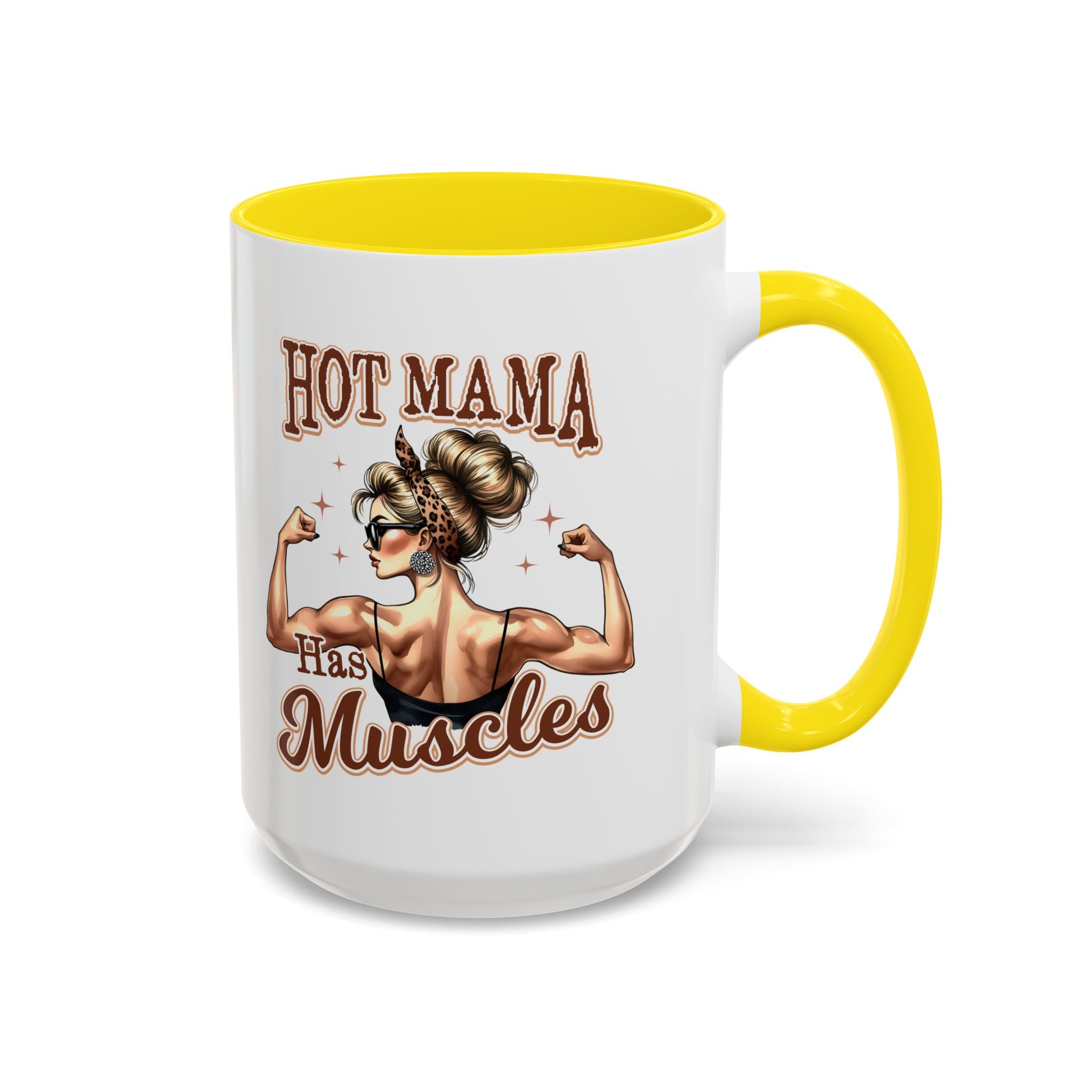 Hot Mama Coffee Mug: Empowerment, Gifts for Moms, Fitness Lovers, Best Friend, Funny Gift, Occasions: Birthdays, Holidays