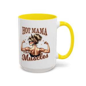 Hot Mama Coffee Mug: Empowerment, Gifts for Moms, Fitness Lovers, Best Friend, Funny Gift, Occasions: Birthdays, Holidays