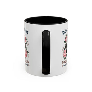 Dog Mom Coffee Mug - Life is Better with a Dog, Pet Lover Gift, Floral Paw Print Mug, Dog Mom Gift, Personalized Dog Mom Mug