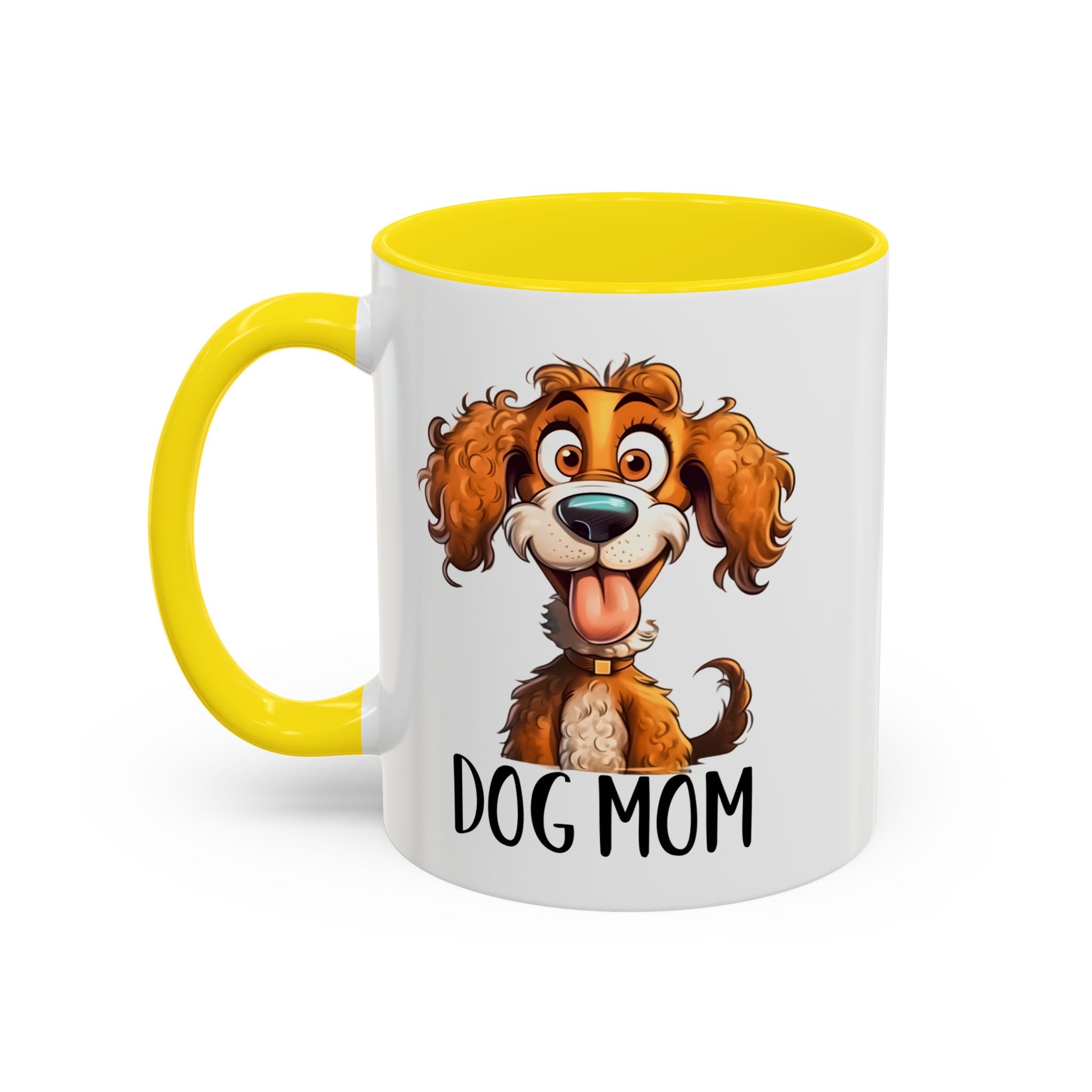 Dog Mom Mug - Perfect Gift for Pet Lovers, Funny Coffee Cup, Dog Lover Gift, Cute Kitchen Decor, Dog Parent Appreciation