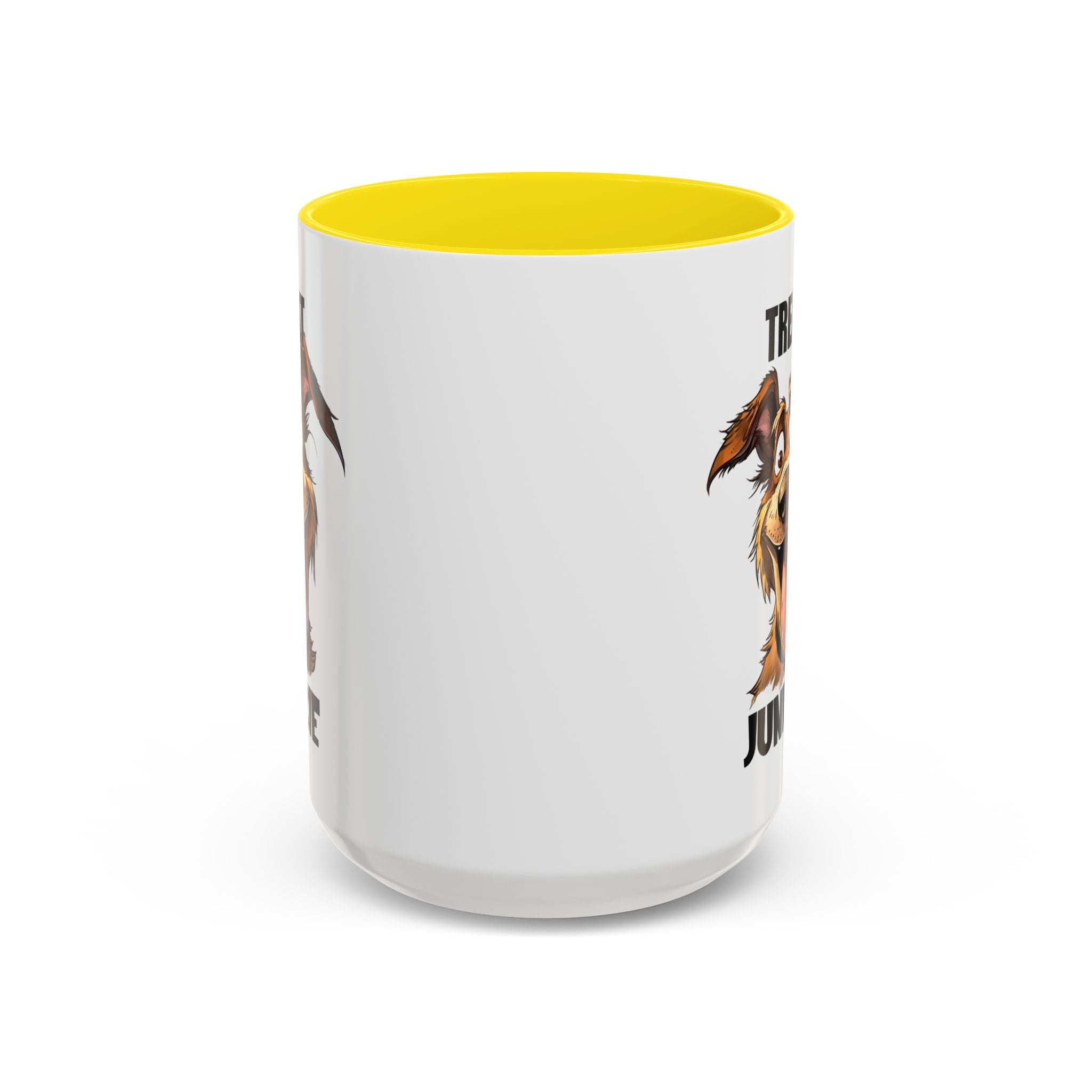 Funny Dog Lover Coffee Mug - Treat Junkie, Pet Gift, Animal Lover Cup, Dog Mom, Unique Mug for Dog Owners