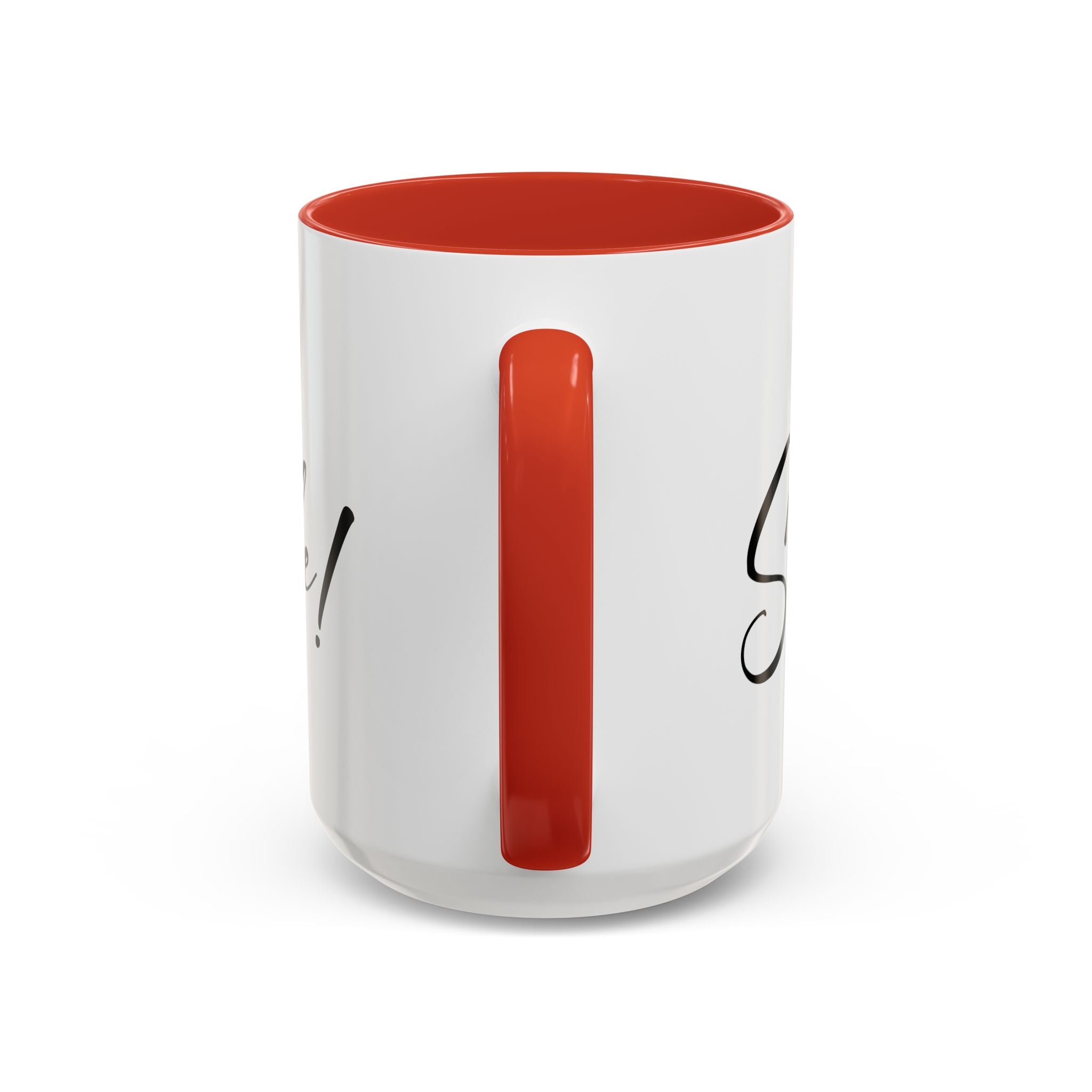 Inspirational Accent Coffee Mug - "You Make Me Smile!" - Perfect Gift for Friends & Family