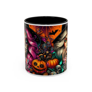 Spooky Bitch Halloween Coffee Mug - 11oz & 15oz | Witchy Vibes for Gifting, Halloween Decor, Fun Coffee Lover Gift, Spooky Season Must-Have