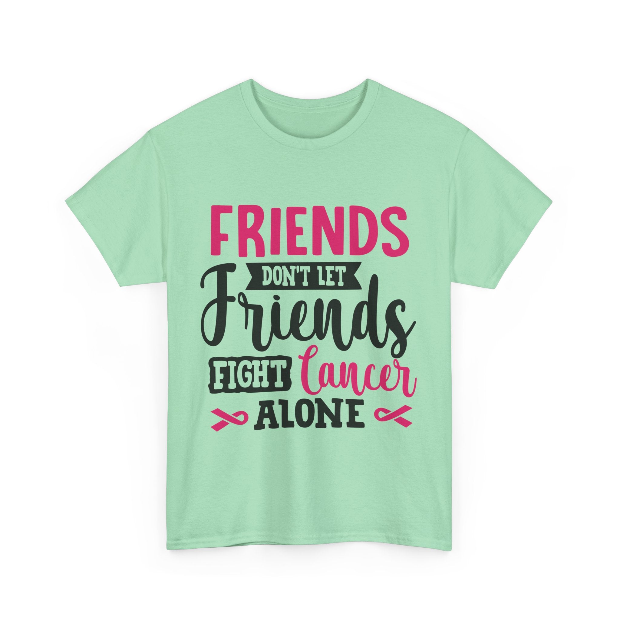 Unisex Cancer Awareness Tee, Support Friends, Fight Cancer Together, Inspirational Gift, Awareness Event Shirt