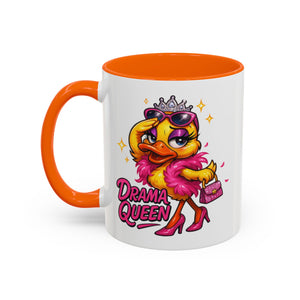 Drama Queen Coffee Mug, Funny Mug for Her, Gift for Drama Lovers, Sassy Office Mug, Unique Present for Birthdays