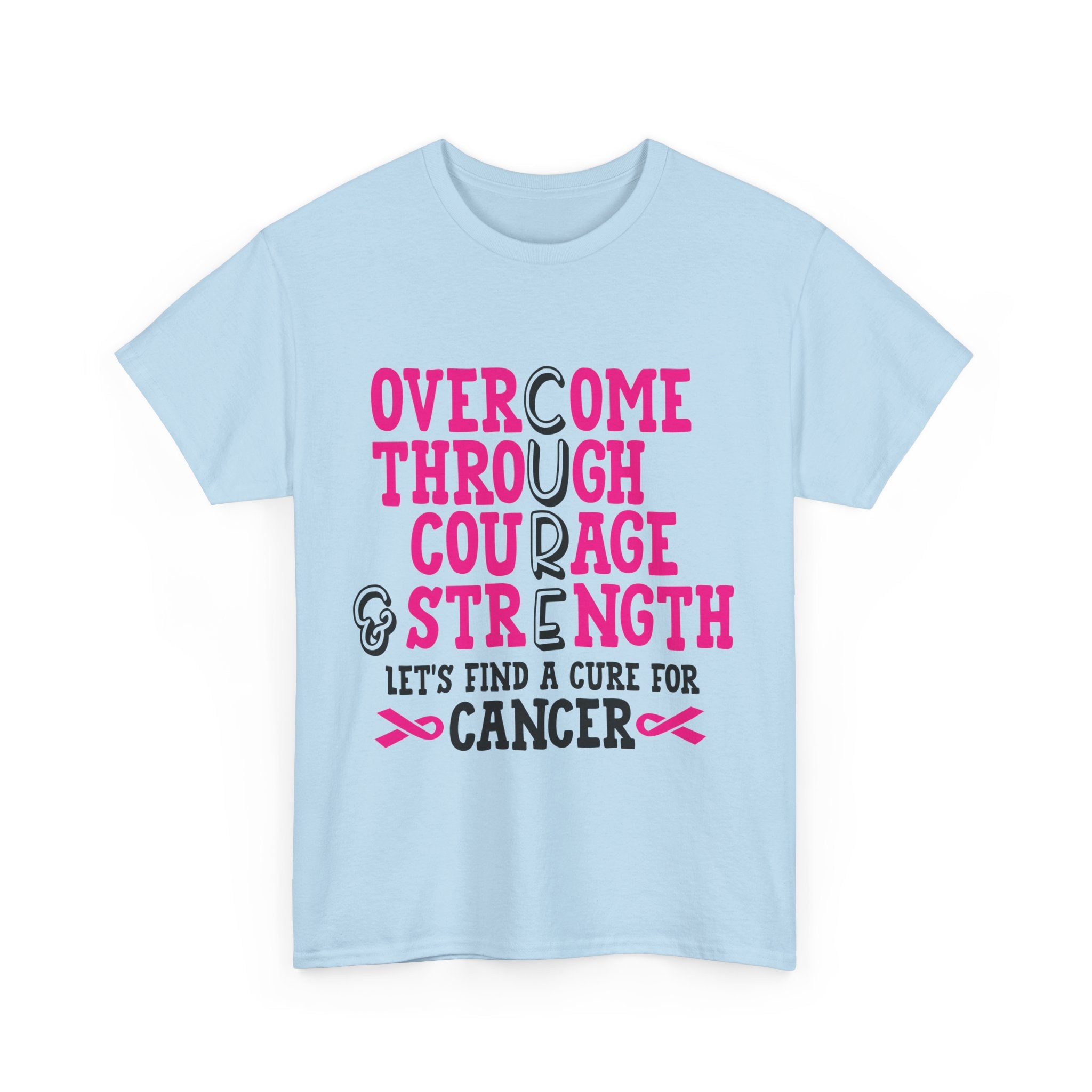 Inspirational Cancer Awareness Tee, Unisex Cotton Shirt, Supportive Tee, Gift for Survivors, Breast Cancer Awareness, Strength and [...]