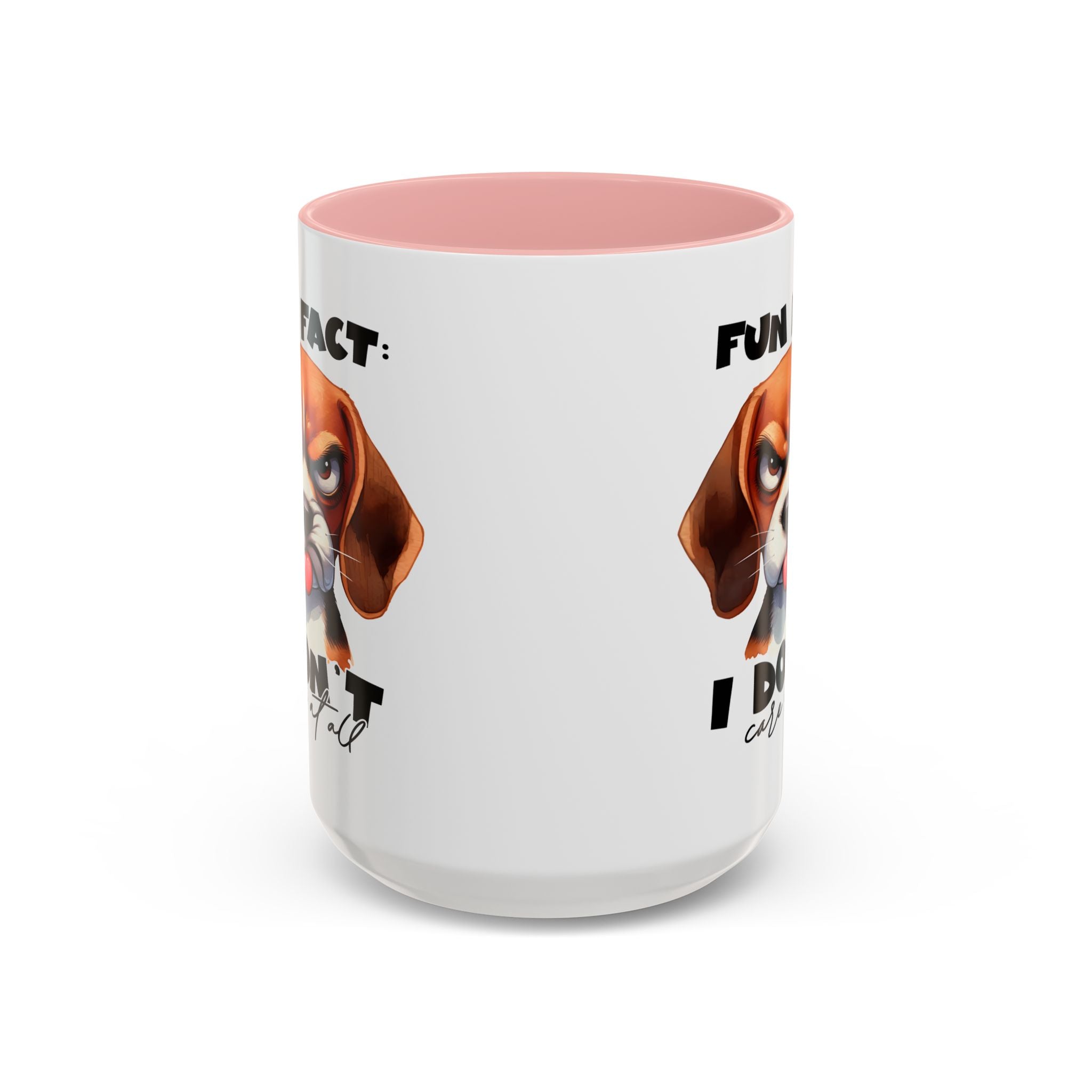 Funny Dog Accent Coffee Mug - Beagle Lover Gift, Pet Owner Present, Unique Animal Mug, Quirky Home Decor, Fun Fact Design