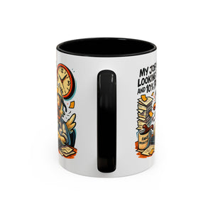 Funny Office Duck Coffee Mug | Perfect Gift for Office Workers, Desk Jokes, Humor, Funny Barista Mug, Creative Gift Idea