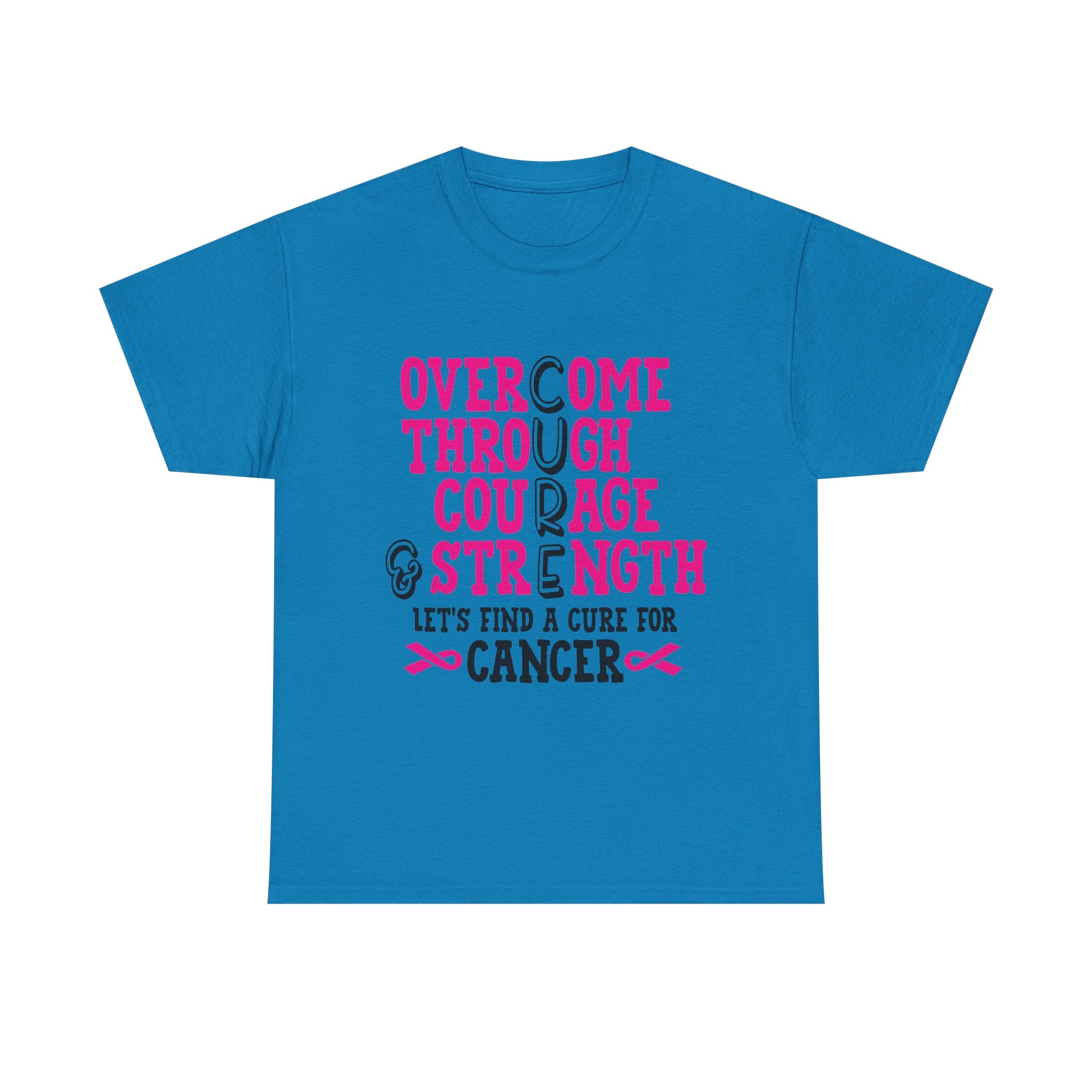 Inspirational Cancer Awareness Tee, Unisex Cotton Shirt, Supportive Tee, Gift for Survivors, Breast Cancer Awareness, Strength and [...]