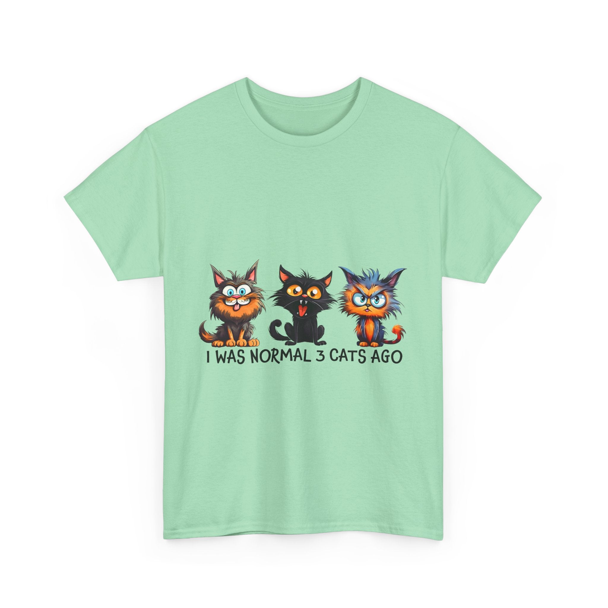Funny Cat Lovers Tee - I Was Normal 3 Cats Ago, Unisex Shirt for Pet Owners, Cat Mom Gift, Cute Animal Tee, Cat-Themed Humor, Birthday [...]