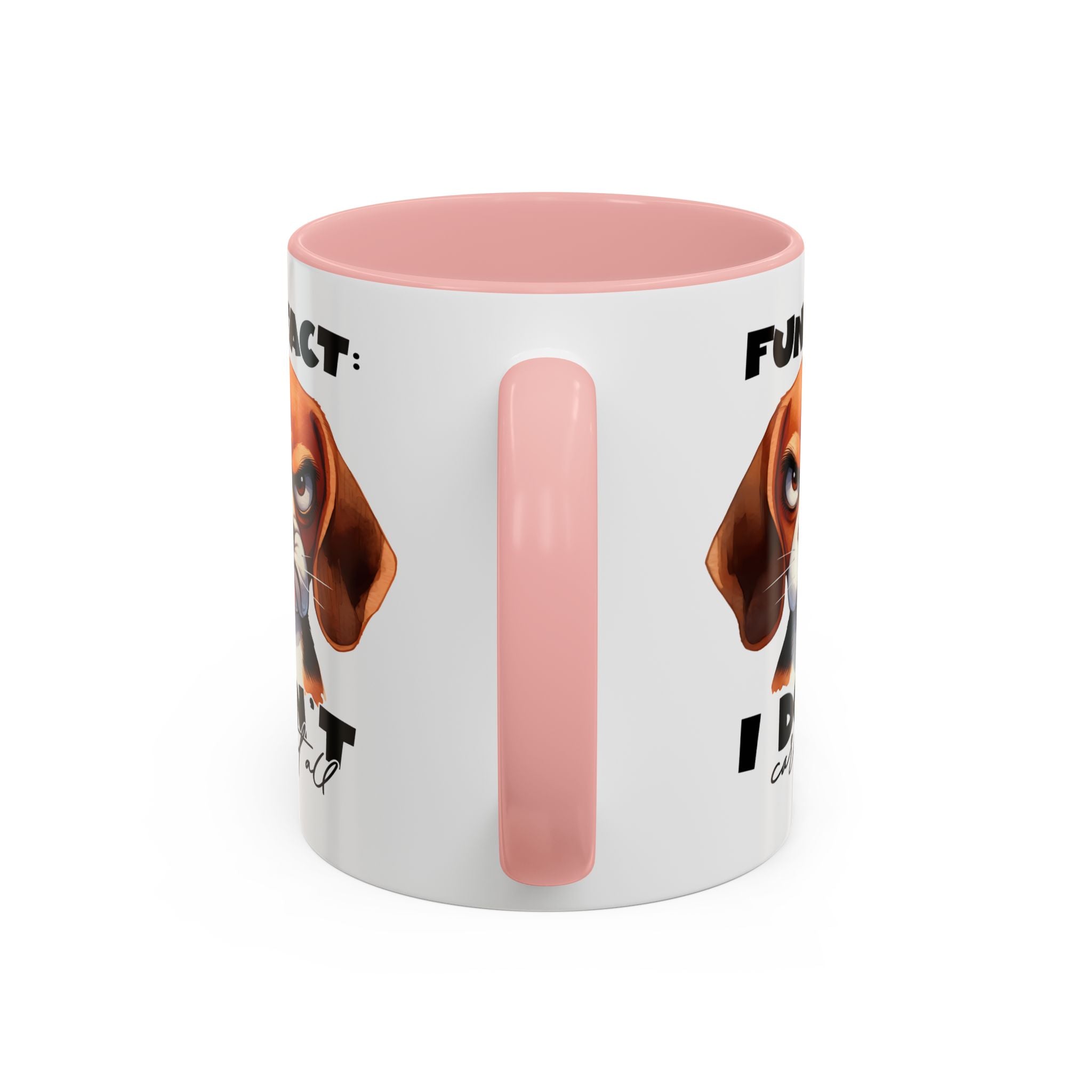 Funny Dog Accent Coffee Mug - Beagle Lover Gift, Pet Owner Present, Unique Animal Mug, Quirky Home Decor, Fun Fact Design