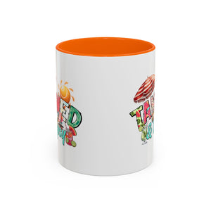 Tanned & Tipsy Accent Coffee Mug - Perfect for Summer Vibes & Beach Lovers party