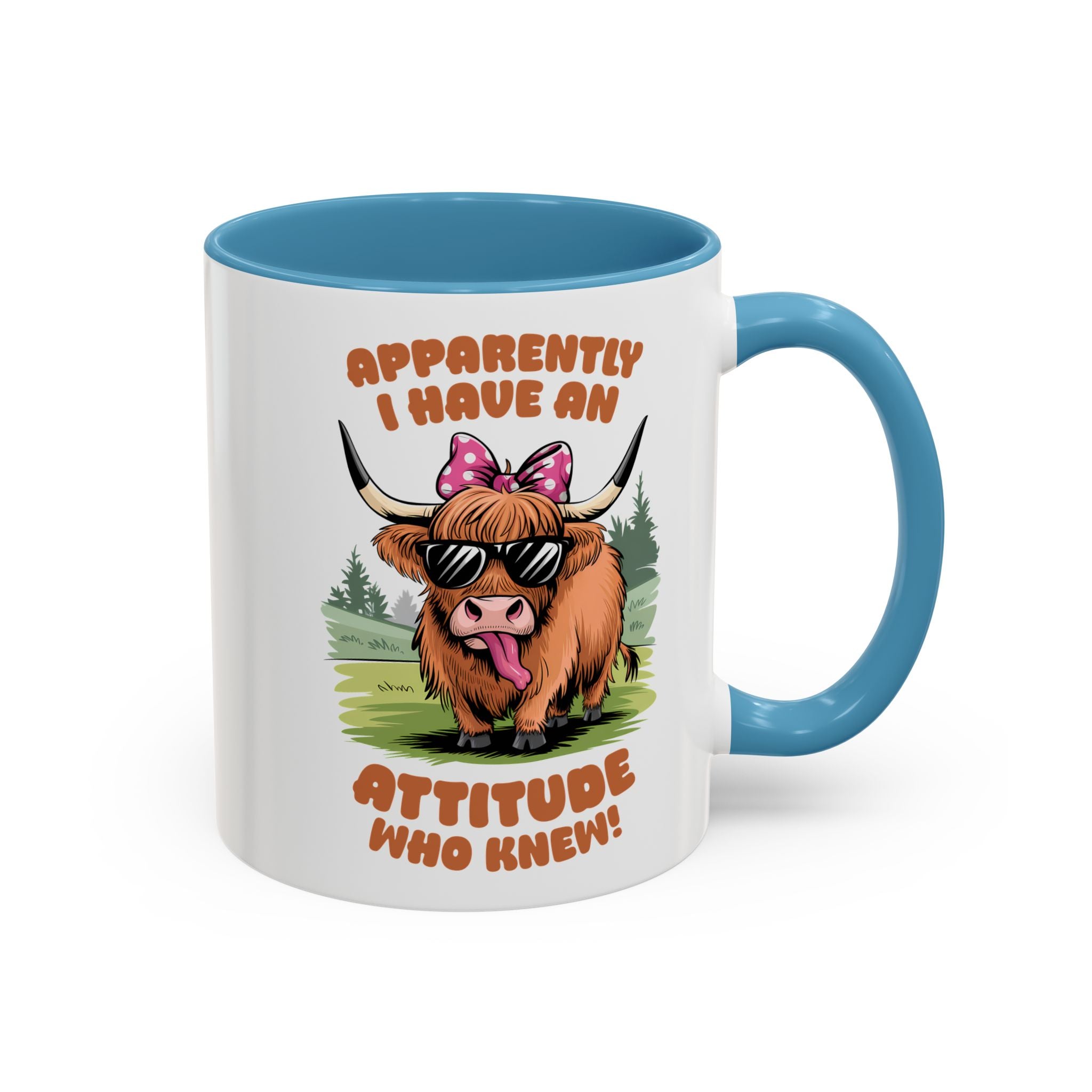 Fun Attitude Coffee Mug - Perfect Gift for Animal Lovers cow farm humor