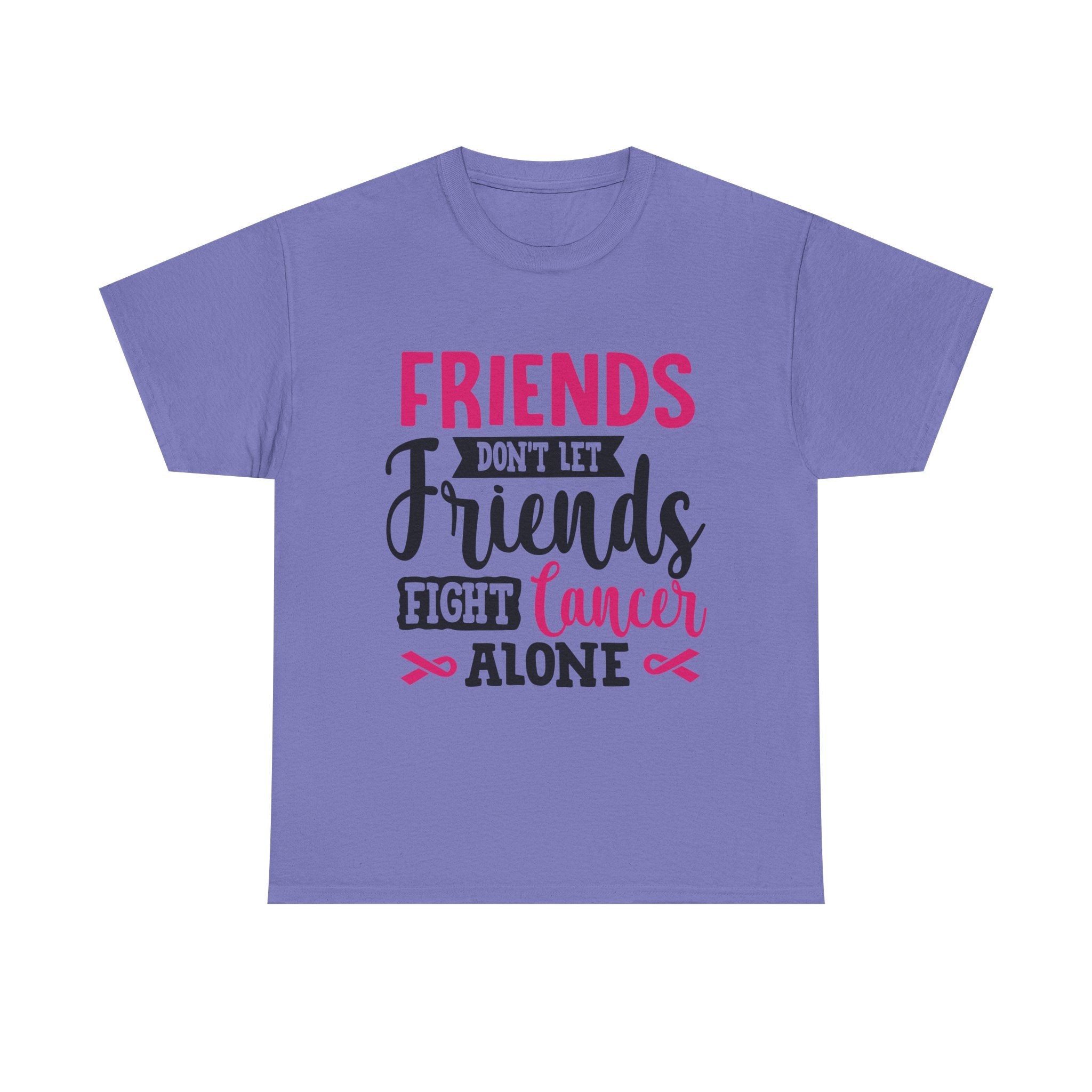 Unisex Cancer Awareness Tee, Support Friends, Fight Cancer Together, Inspirational Gift, Awareness Event Shirt