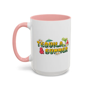 Summer Vibes Coffee Mug - Tequila & Summer Design