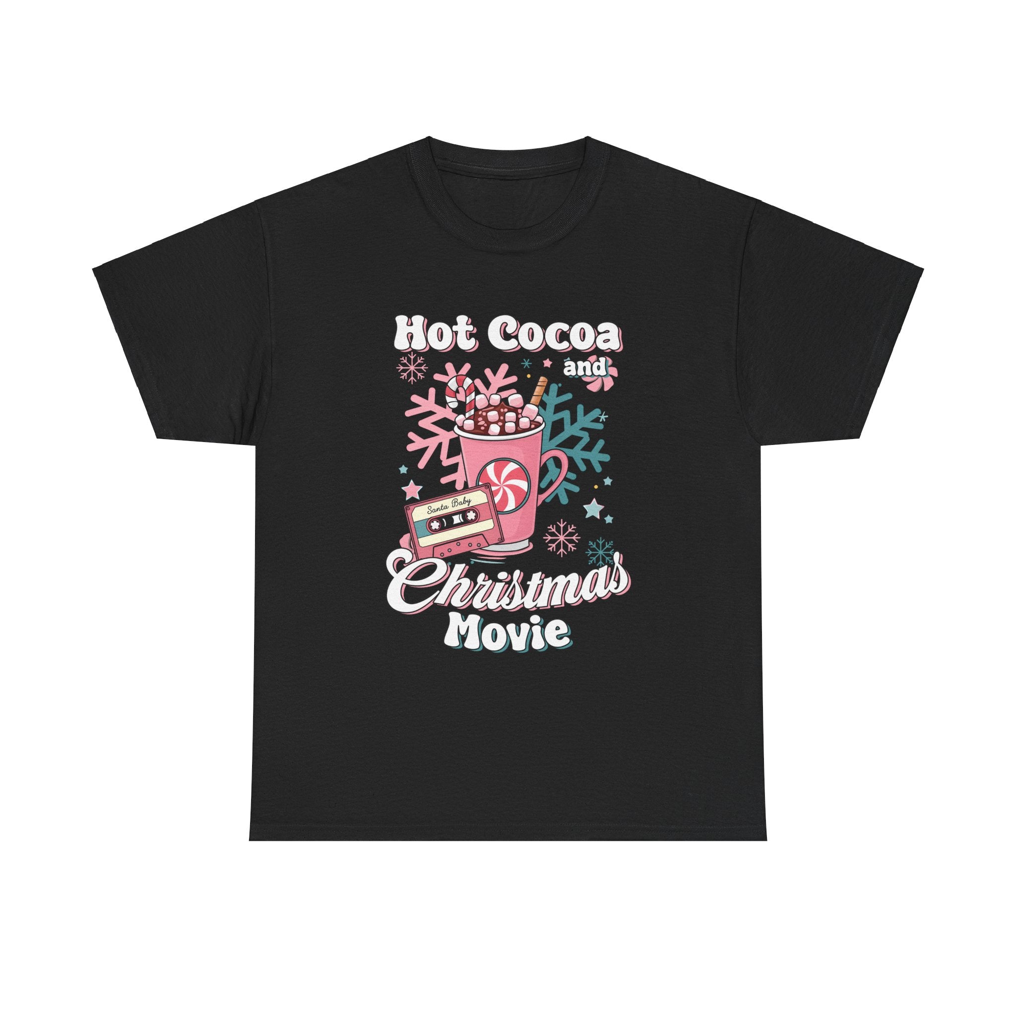 hot cocoa and christmas movie Unisex Heavy Cotton Tee