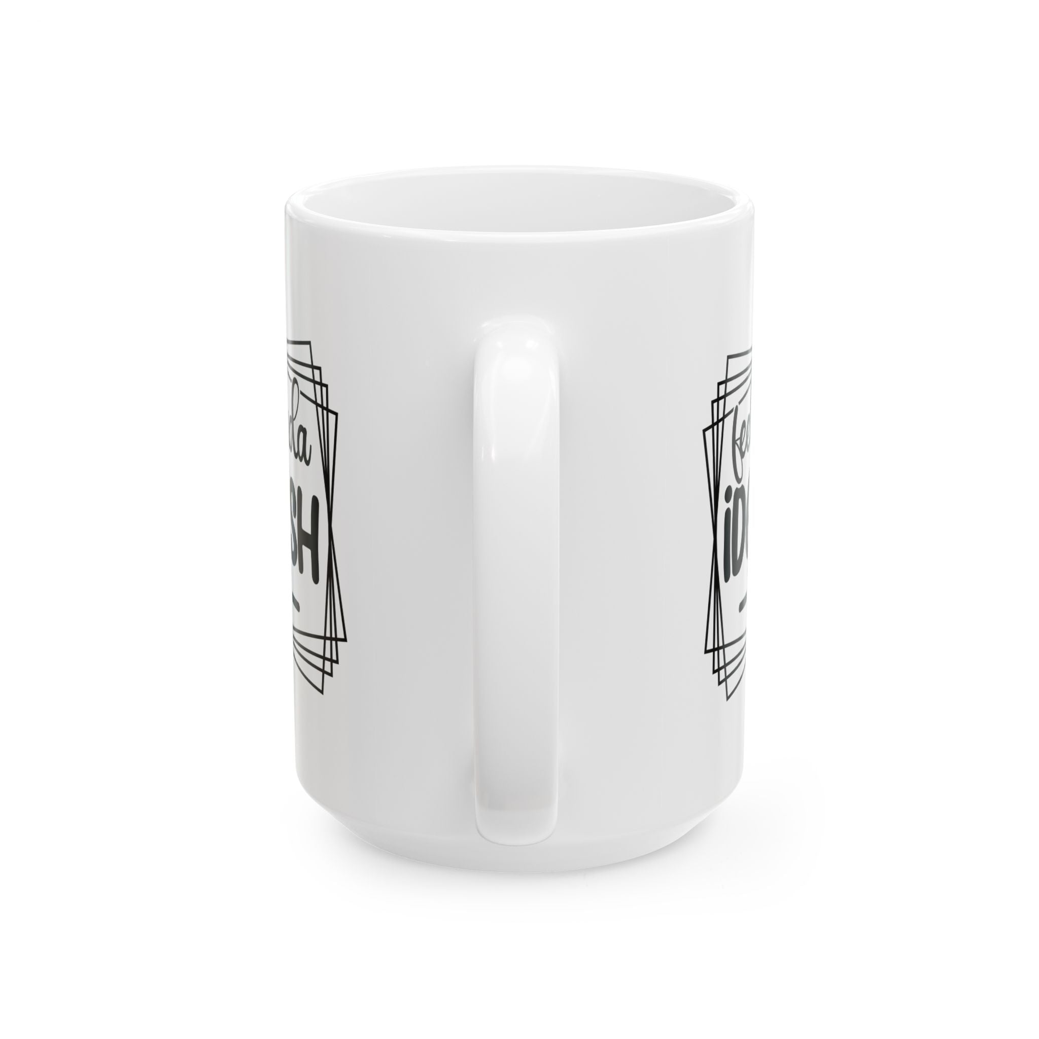Feeling iDGAFF coffee Mug  attitude sarcasm Perfect Gift for Coffee Lovers,  Funny Mug for Work, Humorous