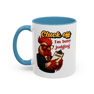 Funny Cluck Off Coffee Mug - Perfect for Chicken Lovers, Gag Gifts, Office Humor, and Birthdays