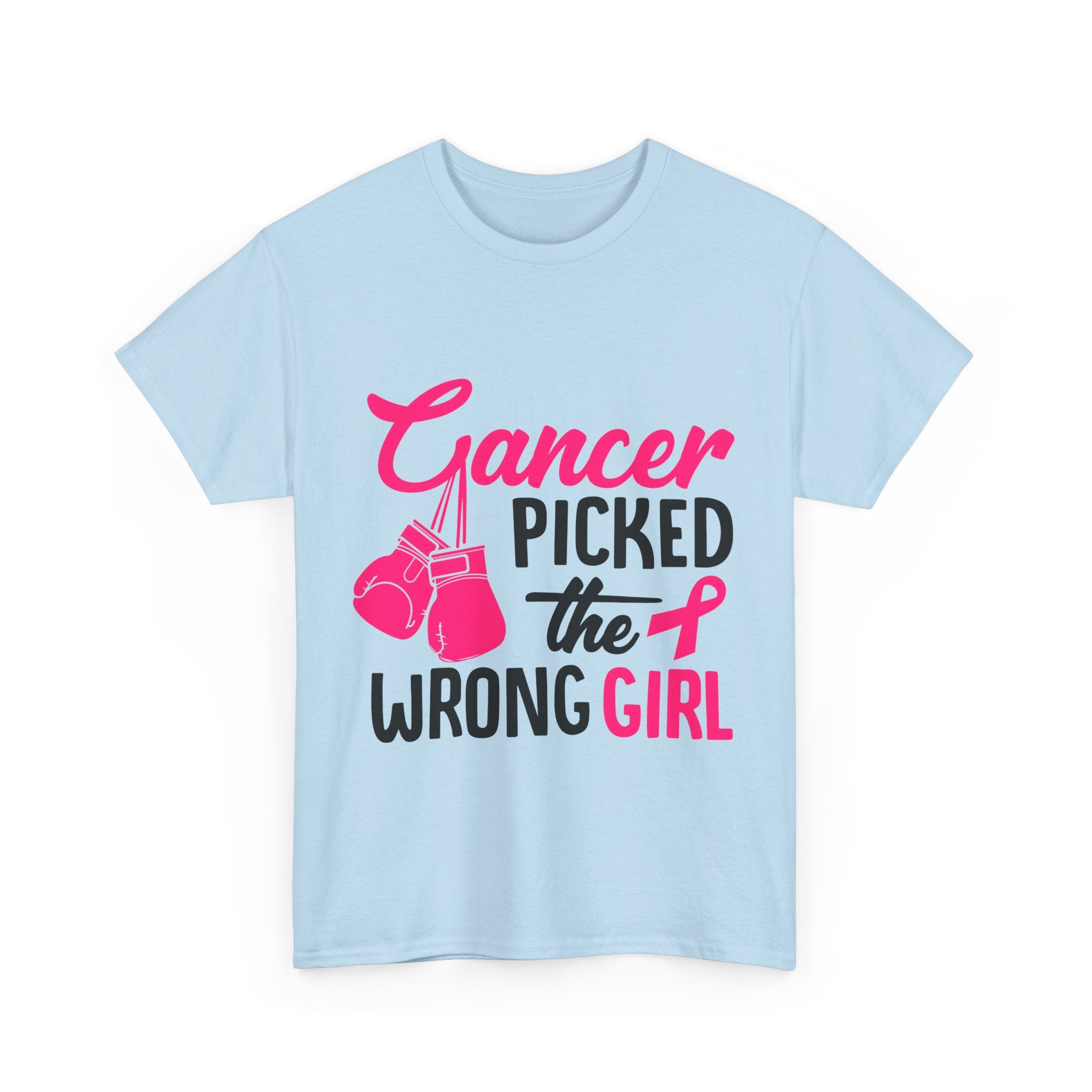 Empowering Cancer Awareness Tee, Inspirational T-Shirt, Unisex Cotton Tee for Fighters, Gift for Cancer Survivors, Supportive Apparel