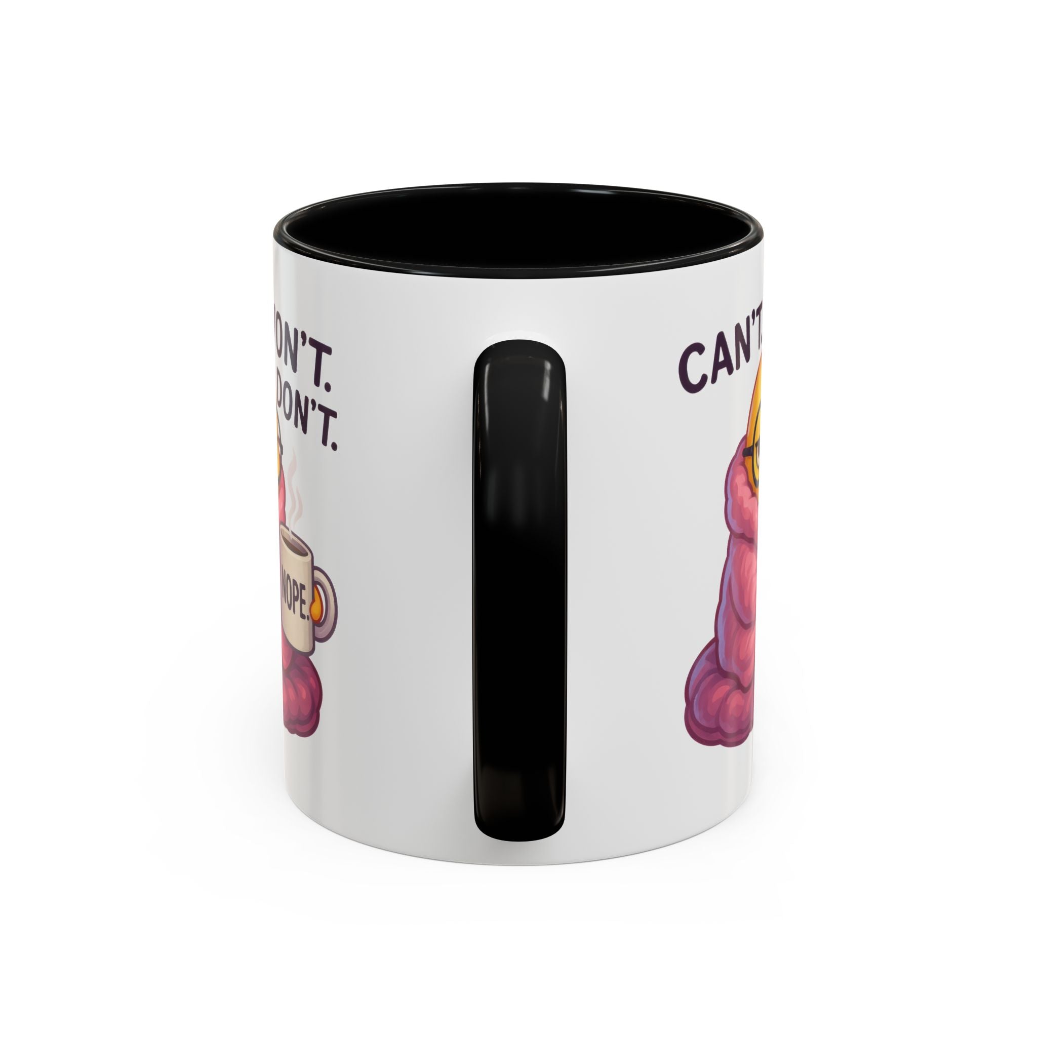 Cozy Cartoon Coffee Mug - Perfect for Lazy Days, Gifts for Friends, Cute Coffee Cups, Inspirational Morning Mug, Funny Beverage Container