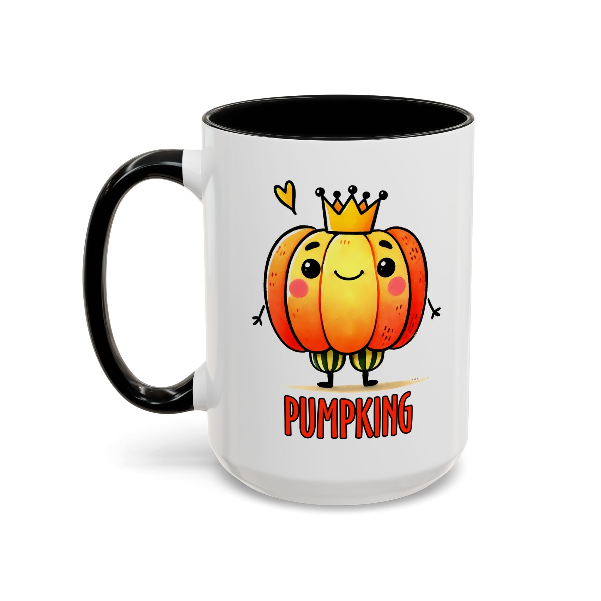 Pumpkin King Coffee Mug, Cute Mug for Fall, Halloween Decor, Gift for Pumpkin Lovers, Funny Holiday Mug, Fun Kitchenware