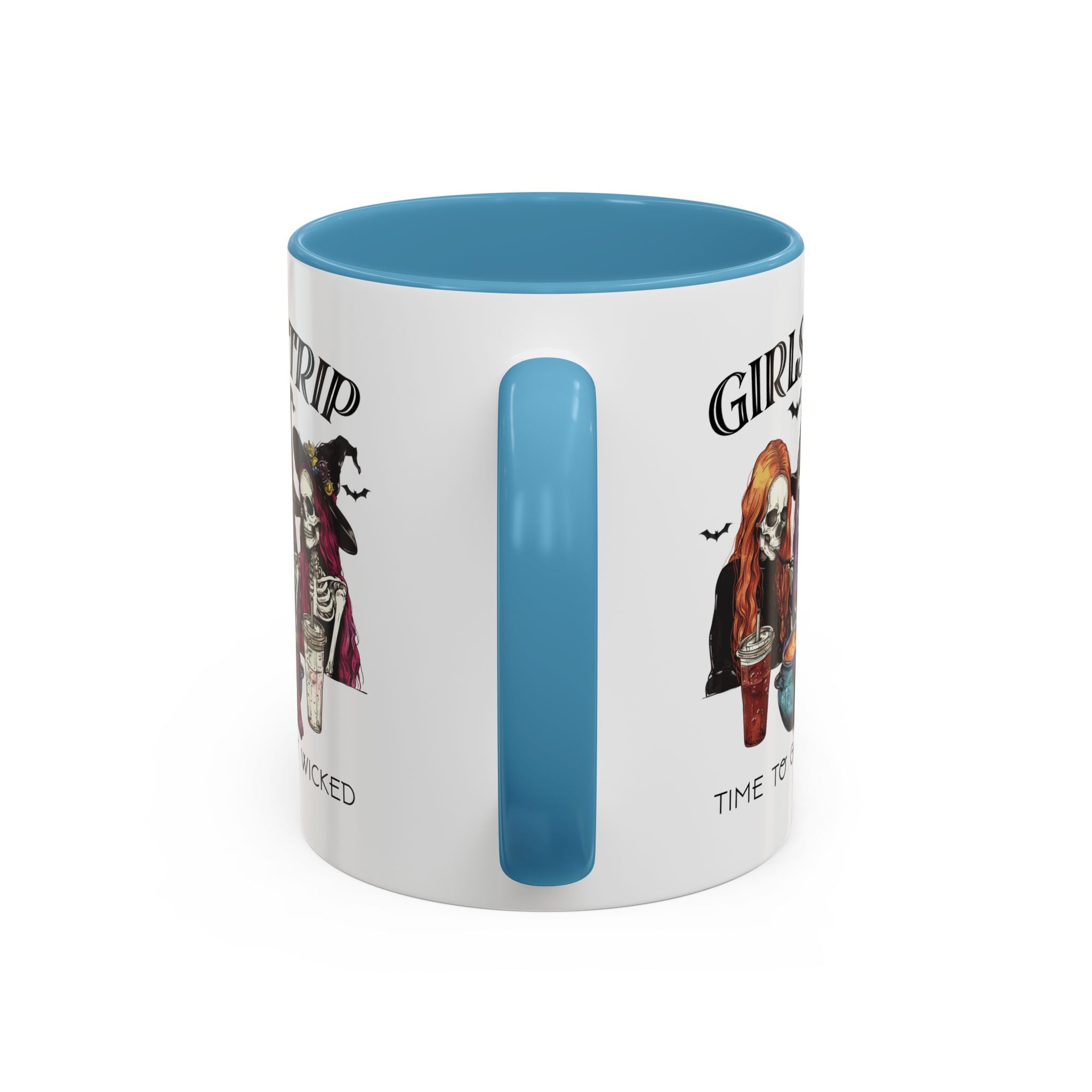Wicked Girls Trip Coffee Mug, Halloween Gift, Spooky Vibes, Friends Gatherings, Witchy Decor, Fun Drinking Mug