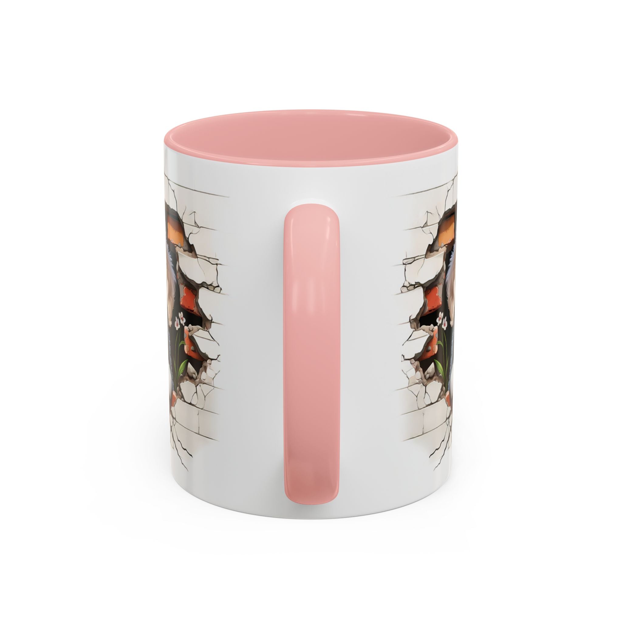 Cute Puppy Accent Coffee Mug - Adorable Dog Lover Gift, Pet-Themed Mug, Home Decor, Ideal for Gifts, Animal Enthusiast