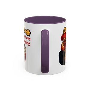 Funny Cluck Off Coffee Mug - Perfect for Chicken Lovers, Gag Gifts, Office Humor, and Birthdays