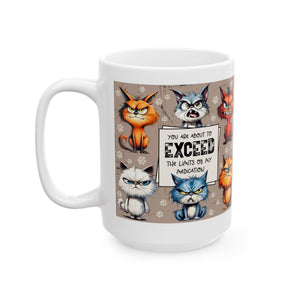 Funny Cat coffee Mug - Purrfect Gift for Cat Lovers, Coffee Mug, Tea Cup, Animal Lover Gift, attitude sarcasm