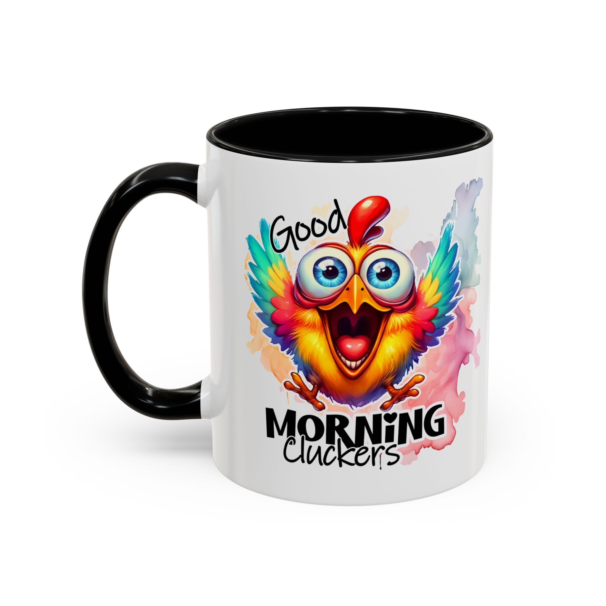 good Morning Mug with Cheerful Rooster Design - Perfect for Coffee Lovers, Gifting, Morning Routine, Kitchen Decor, Bird Enthusiasts