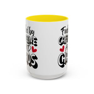 Caffeine Chaos Mug - Perfect for Coffee Lovers, Funny Gift for Friends, Home Office Essential, Birthday, Coffee Break
