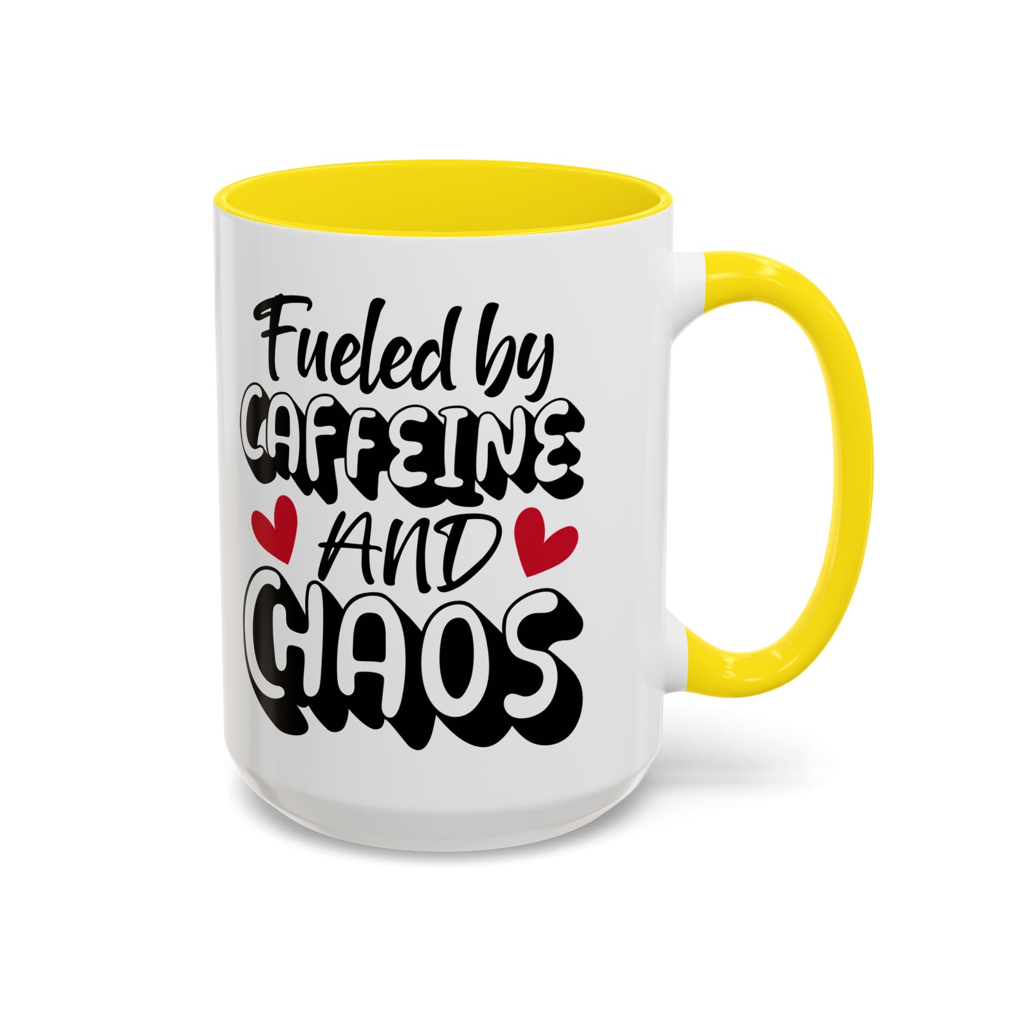 Caffeine Chaos Mug - Perfect for Coffee Lovers, Funny Gift for Friends, Home Office Essential, Birthday, Coffee Break