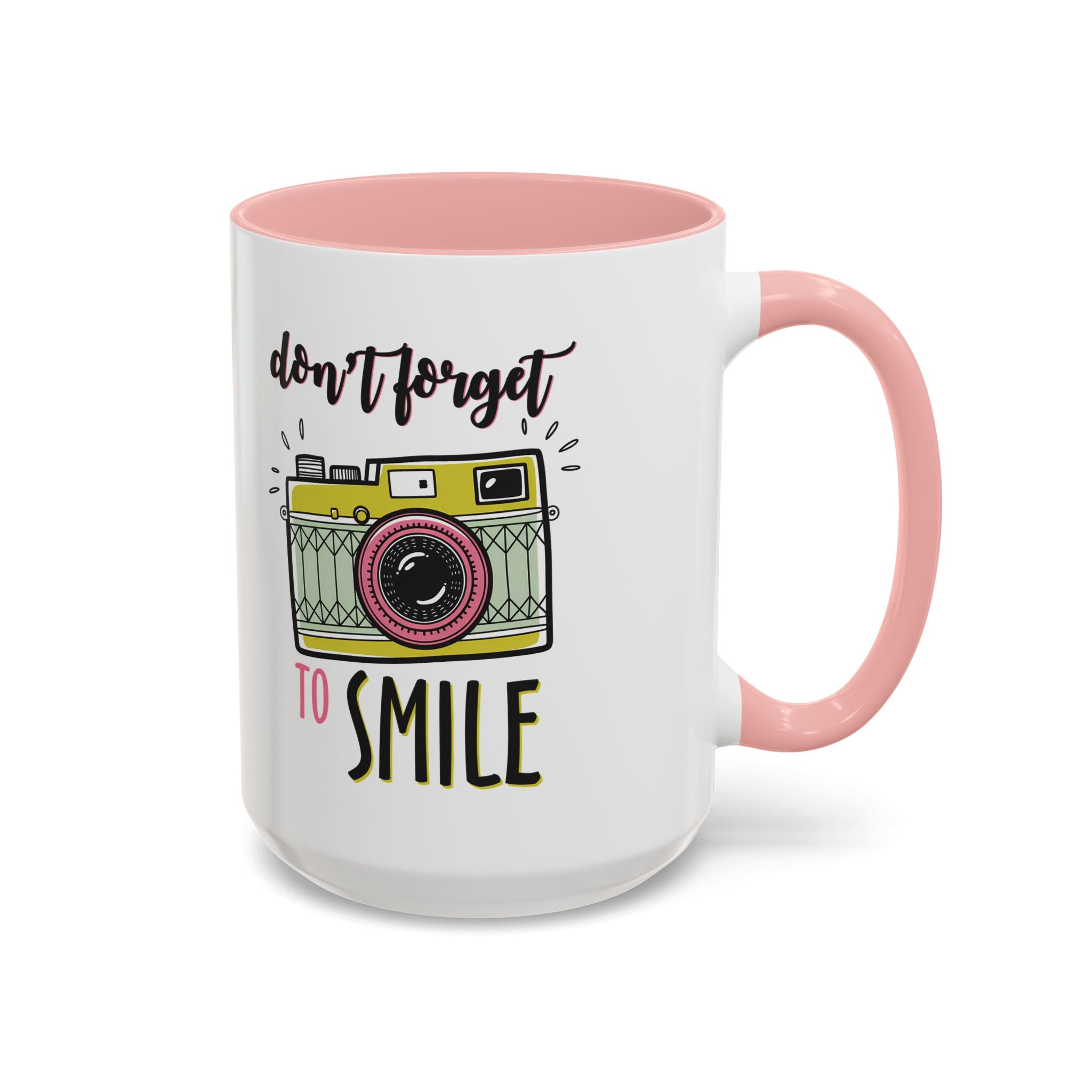 Inspirational Coffee Mug - 'Don't Forget to Smile' mental health