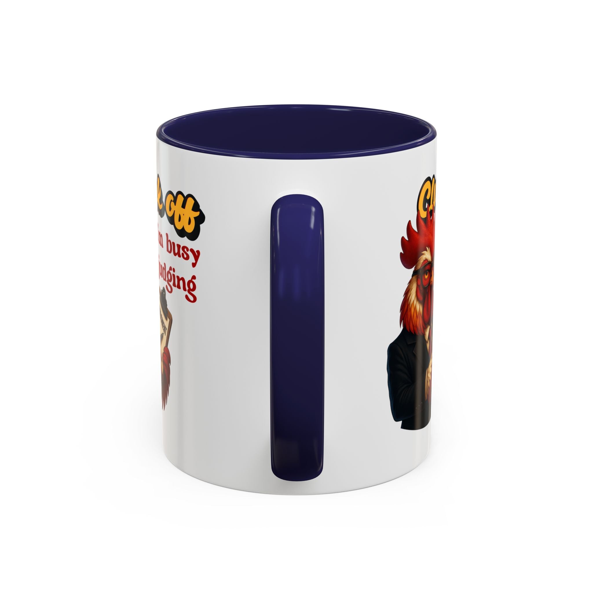 Funny Cluck Off Coffee Mug - Perfect for Chicken Lovers, Gag Gifts, Office Humor, and Birthdays