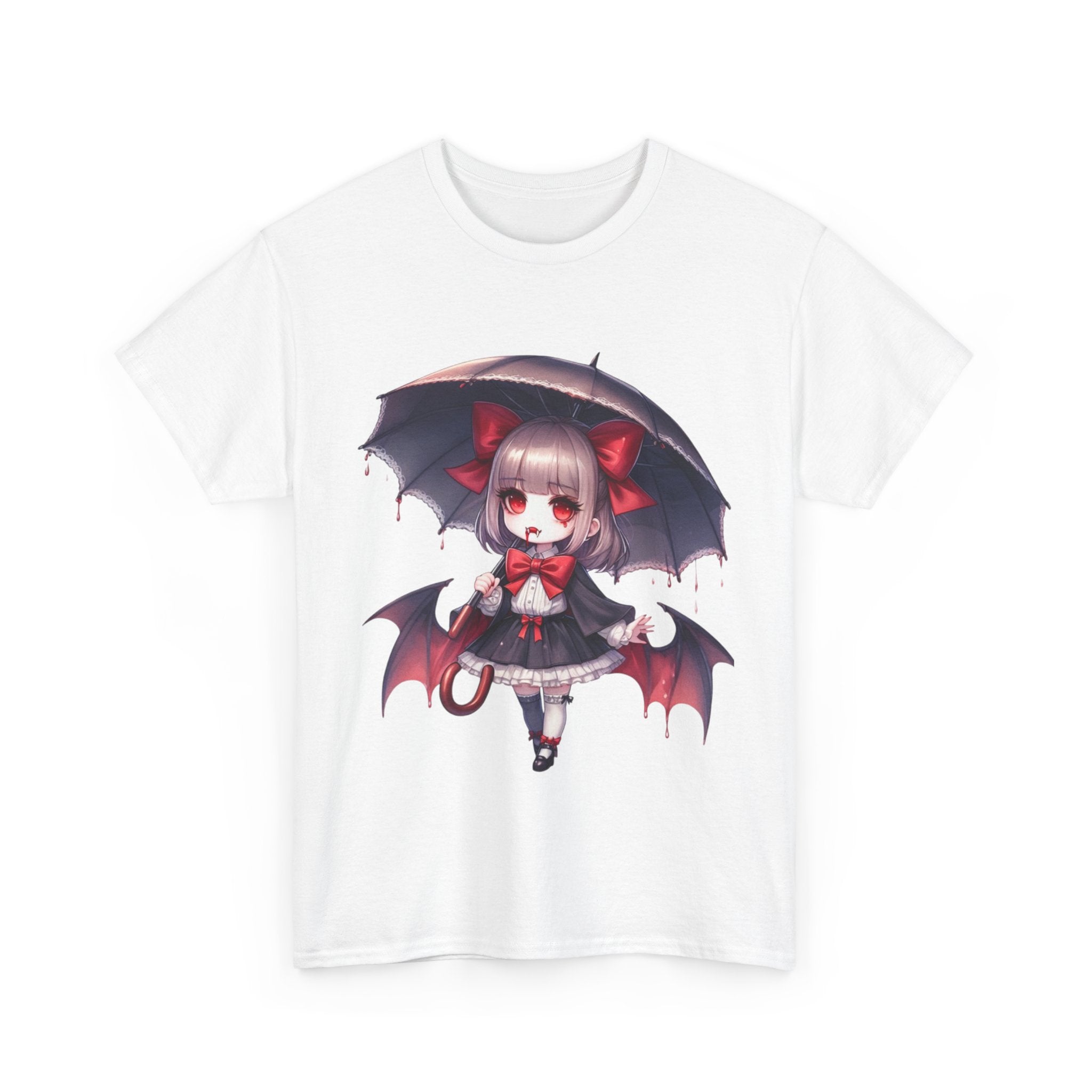 vampire girl horror Unisex Heavy Cotton Tee men women png31