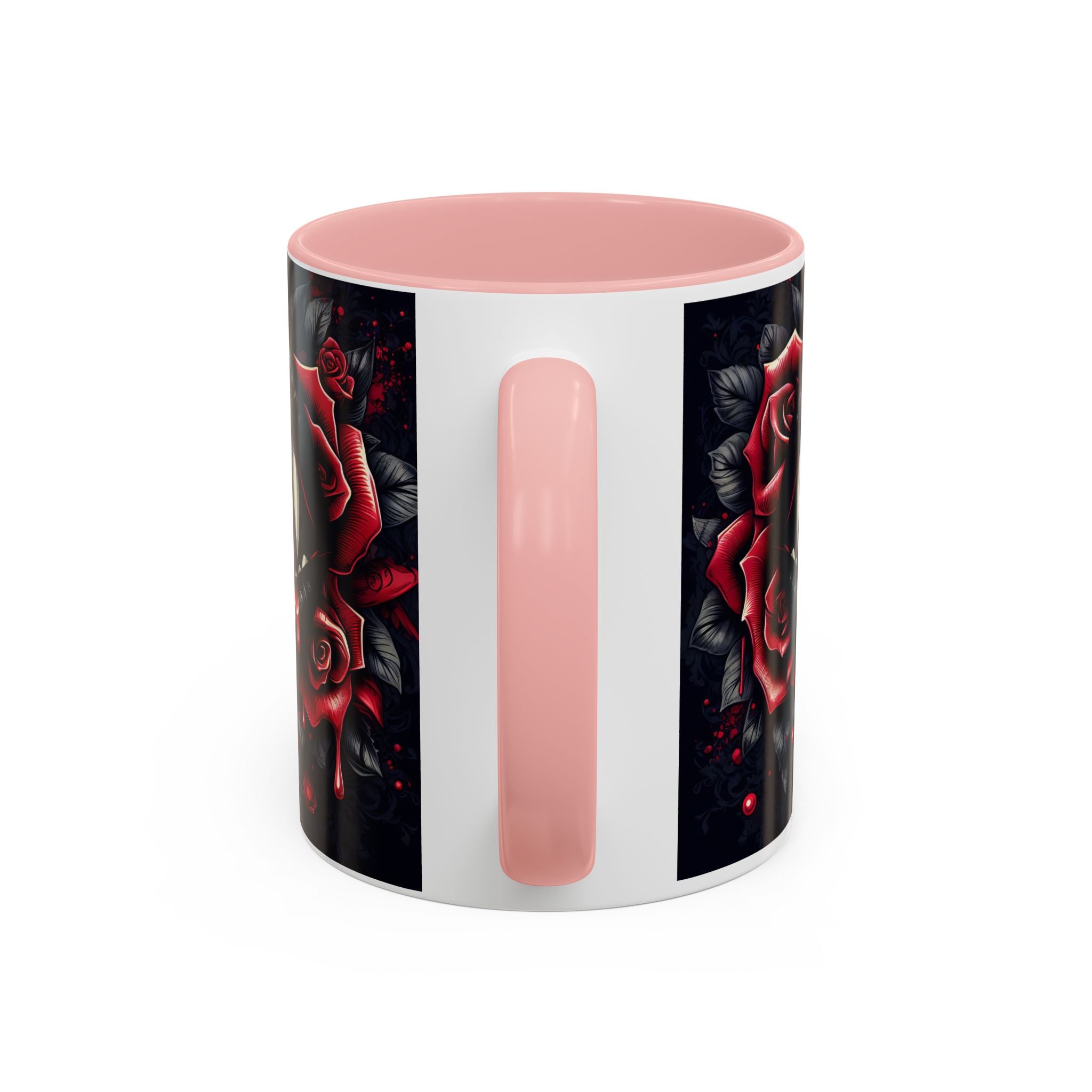 Gothic Vampire Rose Coffee Mug | Perfect for Halloween, Unique Gift, Dark Aesthetic, Gothic Decor, Horror Collectible