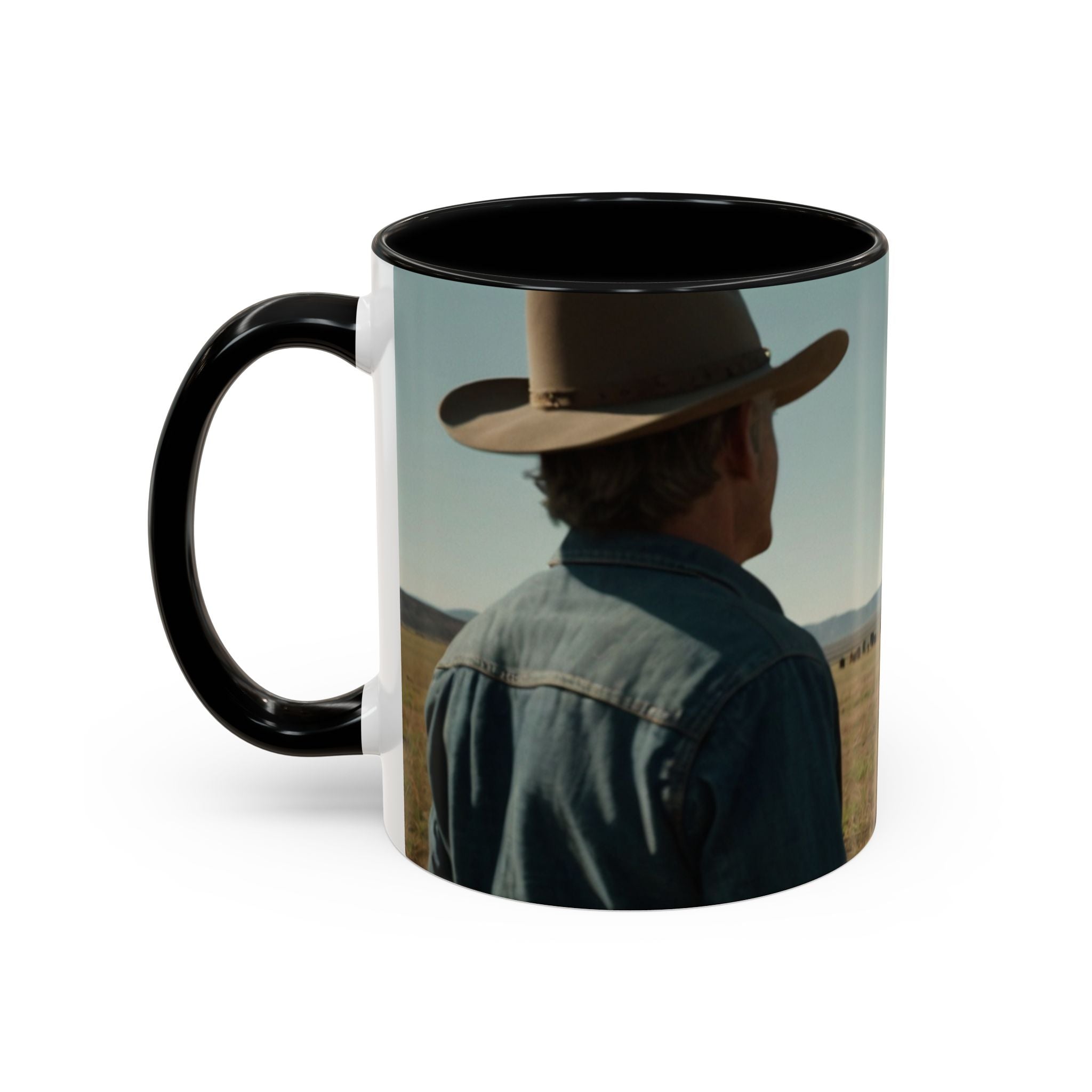 Alien Encounter Accent Coffee Mug – Sci‑Fi UFO Extraterrestrial Design (11/15oz)