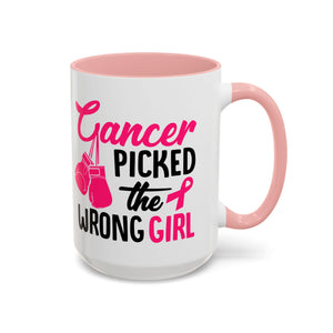 Empowering Cancer Warrior Mug, Coffee Cup for Fighters, Supportive Gift for Cancer Survivors, Inspiration for Awareness Events, [...]