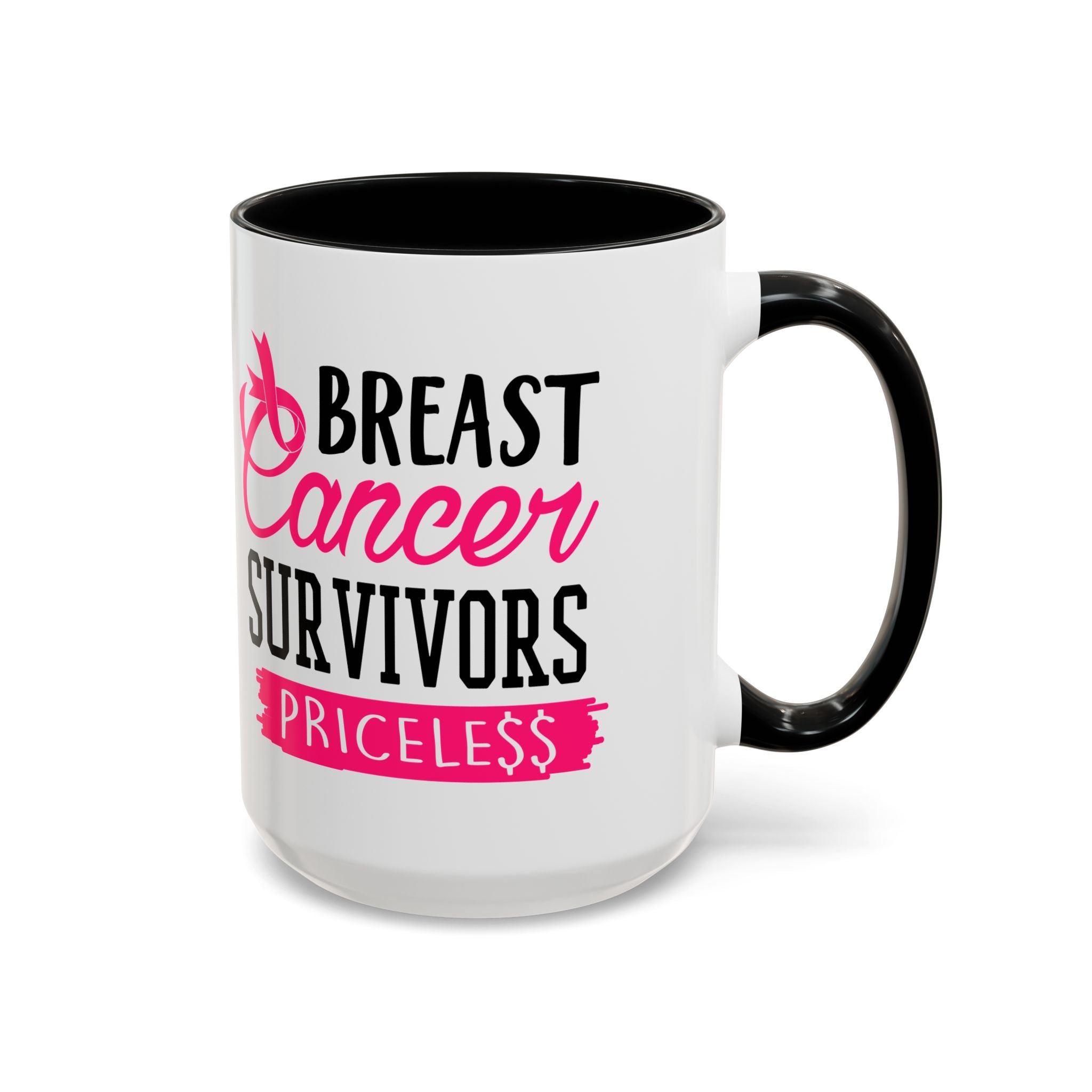 Breast Cancer Survivors Coffee Mug, Inspirational Cancer Gift, Supportive Awareness Mug, Gift for Survivors, Encouraging Morning Coffee