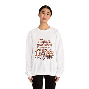 Coffee Mood Crewneck Sweatshirt - Cozy Gift for Coffee Lovers, Perfect for Birthdays, Holidays, Casual Days, Comfortable Wear