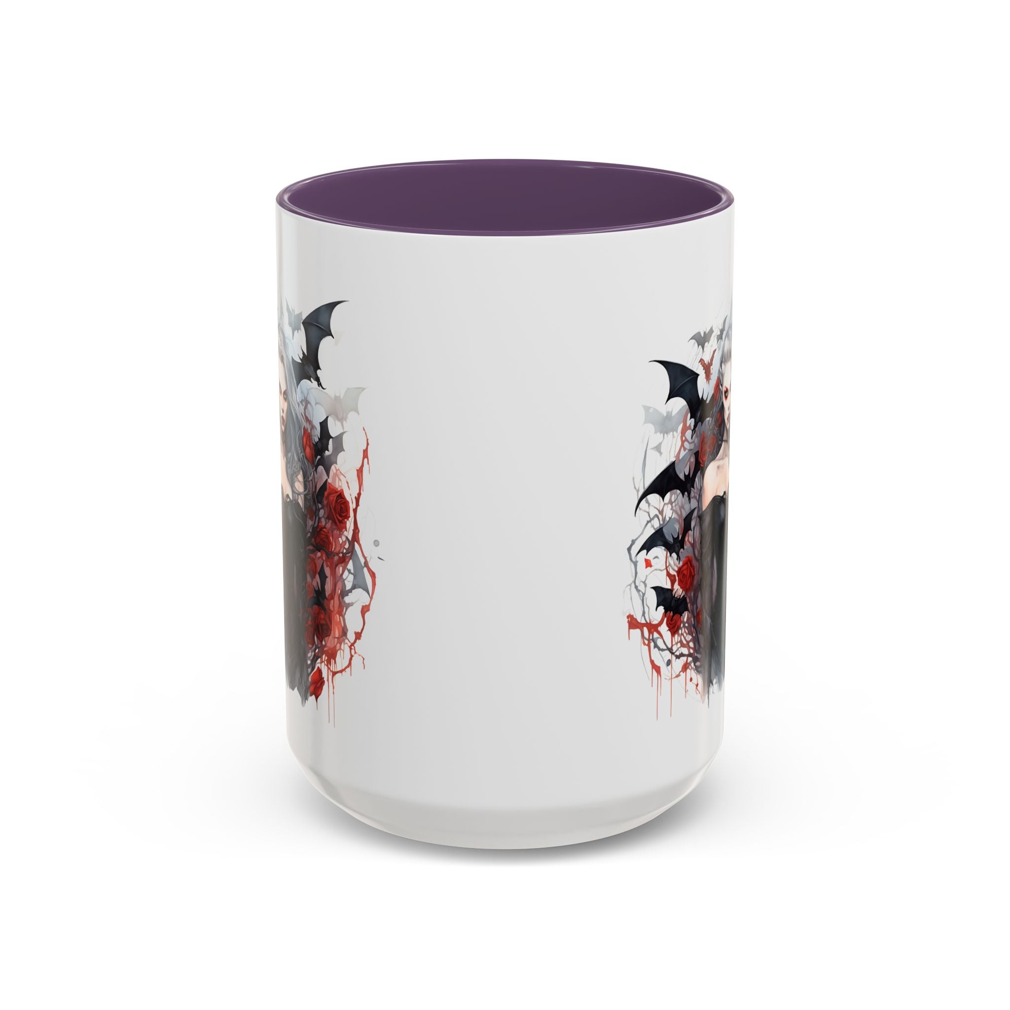 Gothic Coffee Mug, Dark Aesthetic Cup, Halloween Drinkware, Vampire Themed Gift, Horror Mug, Witchy Kitchen Decor