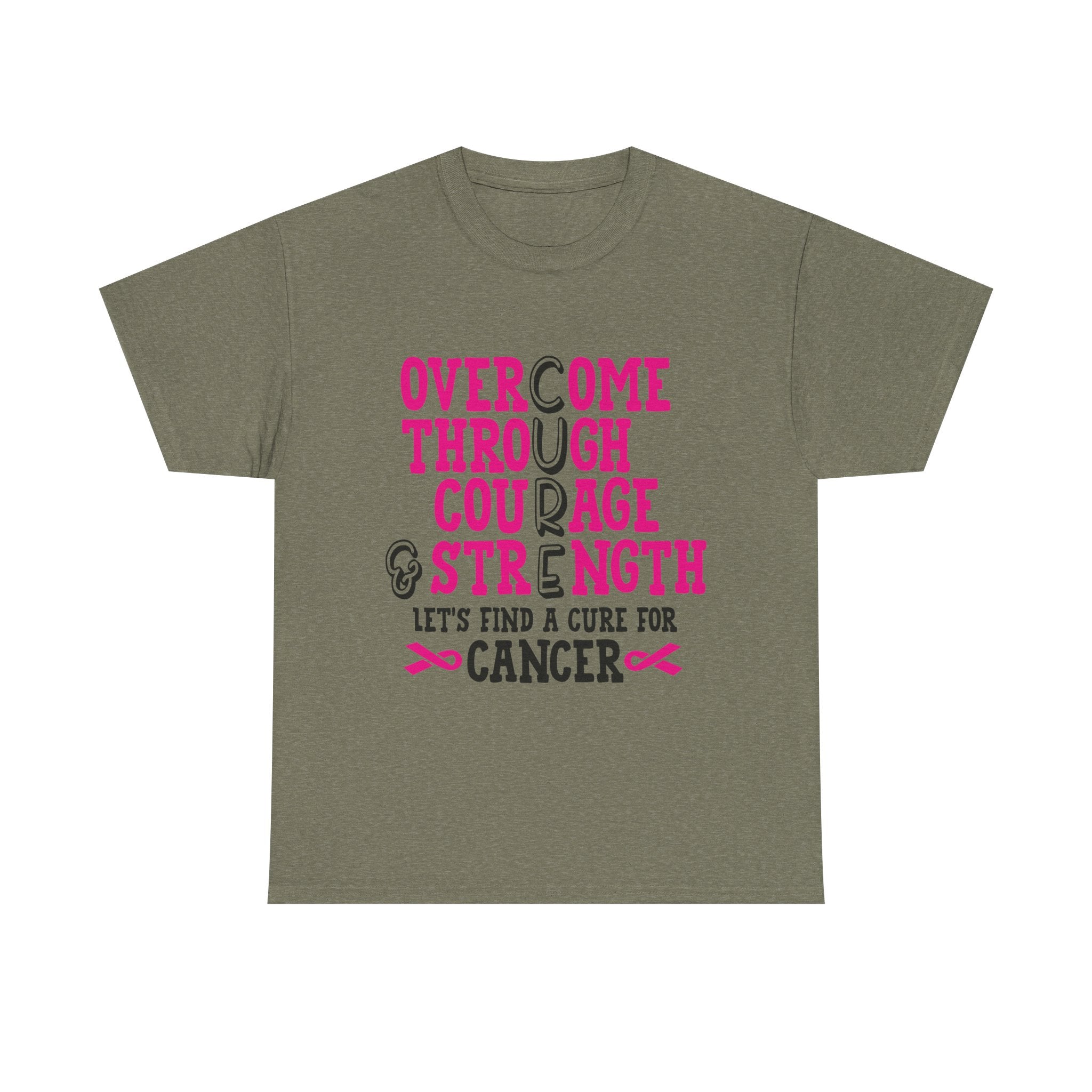 Inspirational Cancer Awareness Tee, Unisex Cotton Shirt, Supportive Tee, Gift for Survivors, Breast Cancer Awareness, Strength and [...]