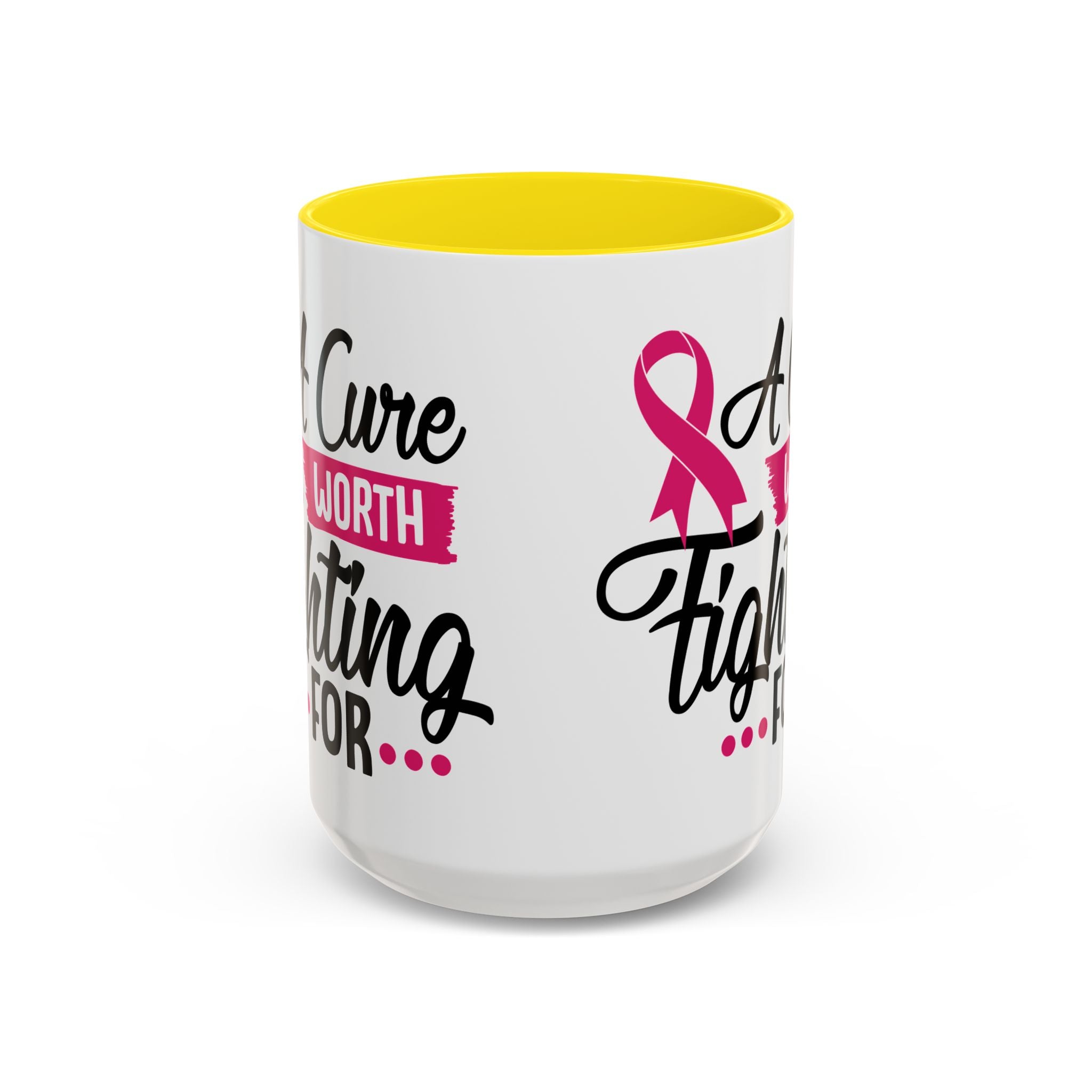Inspirational Breast Cancer Awareness Mug, Supportive Gift for Fighters, 11oz & 15oz Coffee Cup - Perfect for Fundraisers, Hope, [...]